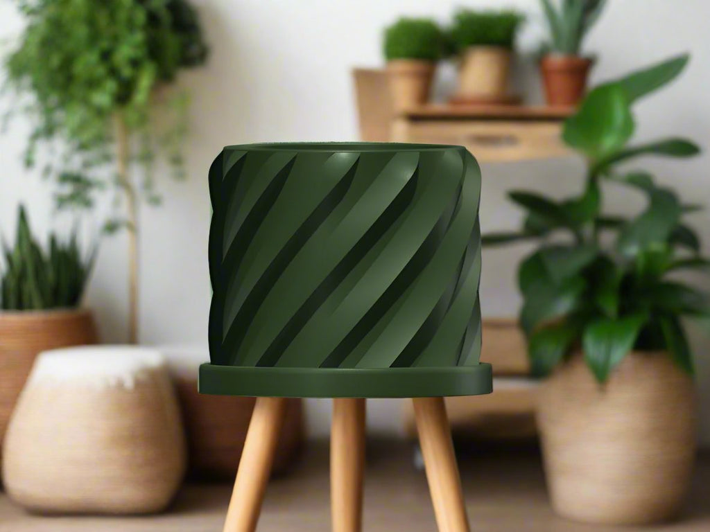 Thicc Spiral Plant Pot | Pots & Planters | Wiccan Center