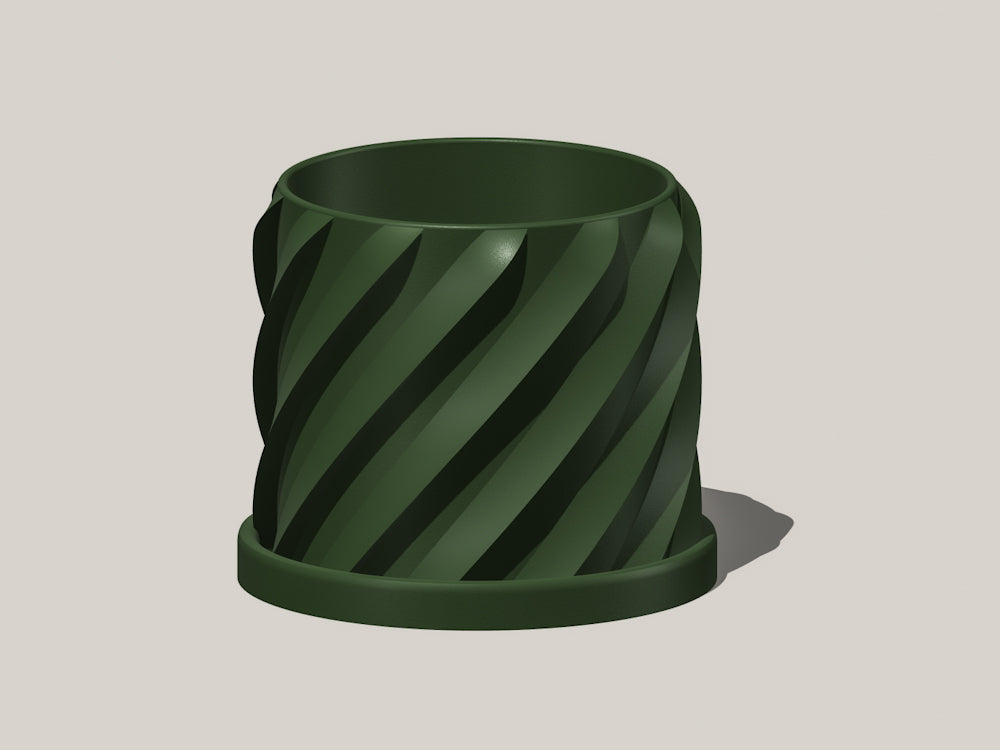 Thicc Spiral Plant Pot | Pots & Planters | Wiccan Center