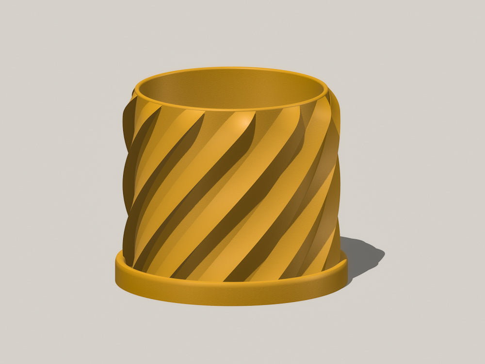 Thicc Spiral Plant Pot | Pots & Planters | Wiccan Center