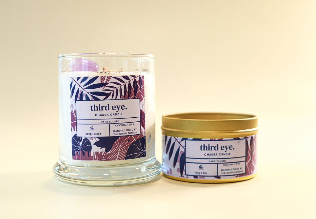 Third Eye Luxe Natural Coconut Wax Chakra Candle | Candles | Wiccan Center