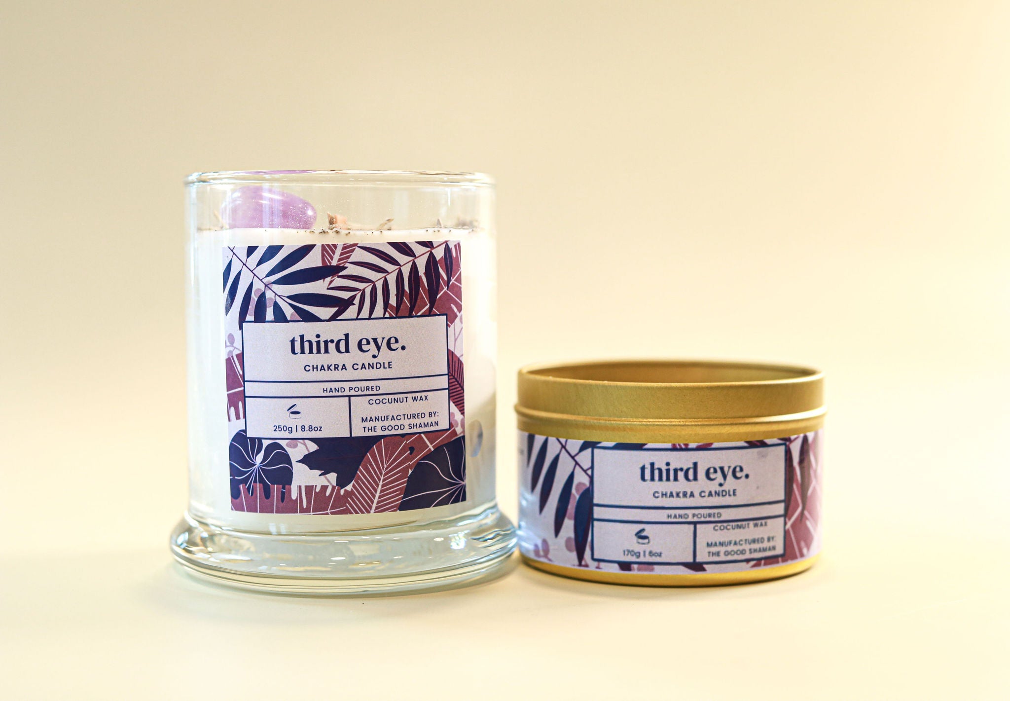 Third Eye Luxe Natural Coconut Wax Chakra Candle | Candles | Wiccan Center