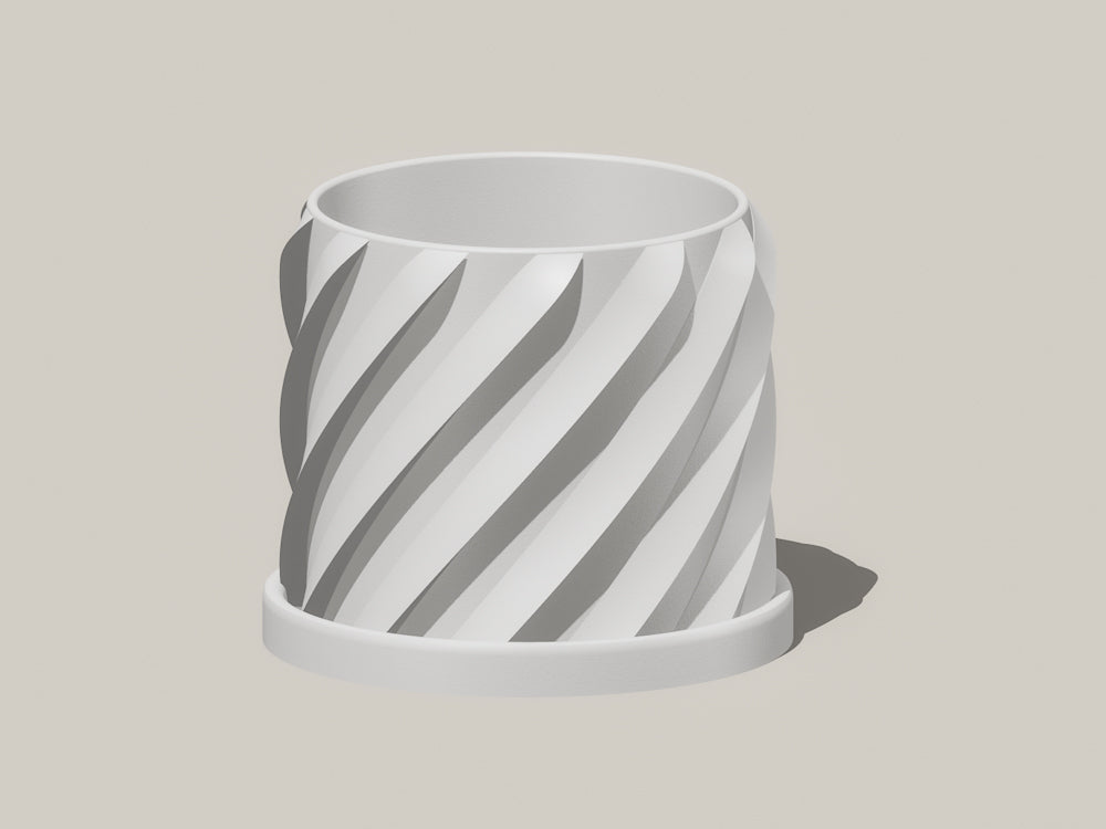 Thicc Spiral Plant Pot | Pots & Planters | Wiccan Center