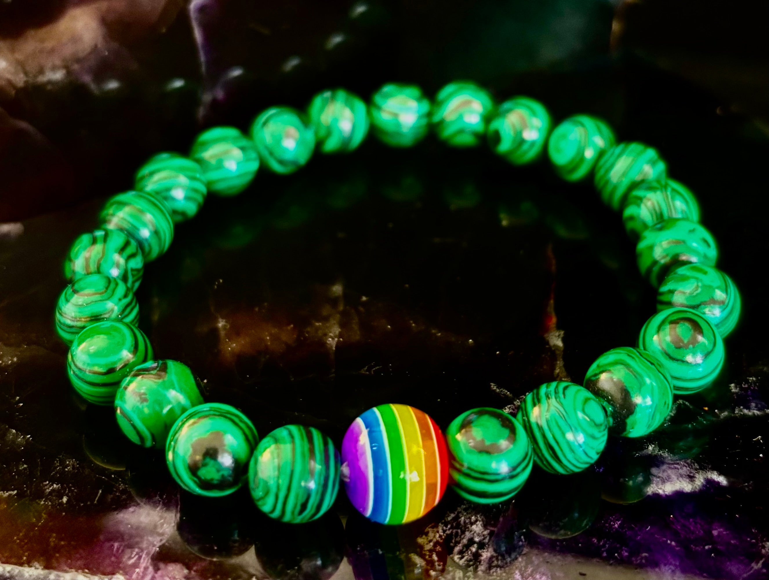 Pride Energy Stone Bracelet Collection 🌈✨ (6 Wicked Fabulous Styles!)