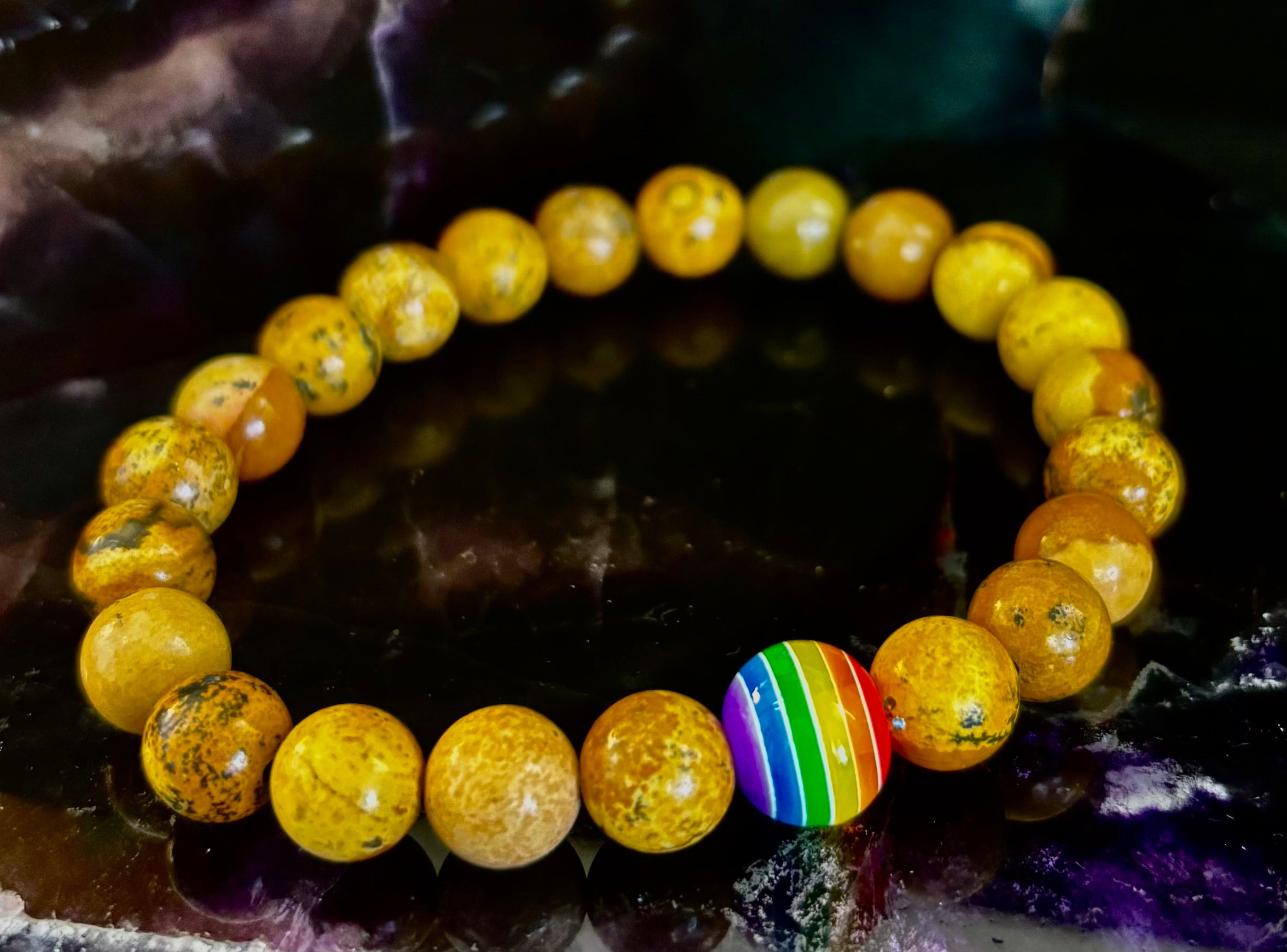 Pride Energy Stone Bracelet Collection 🌈✨ (6 Wicked Fabulous Styles!)