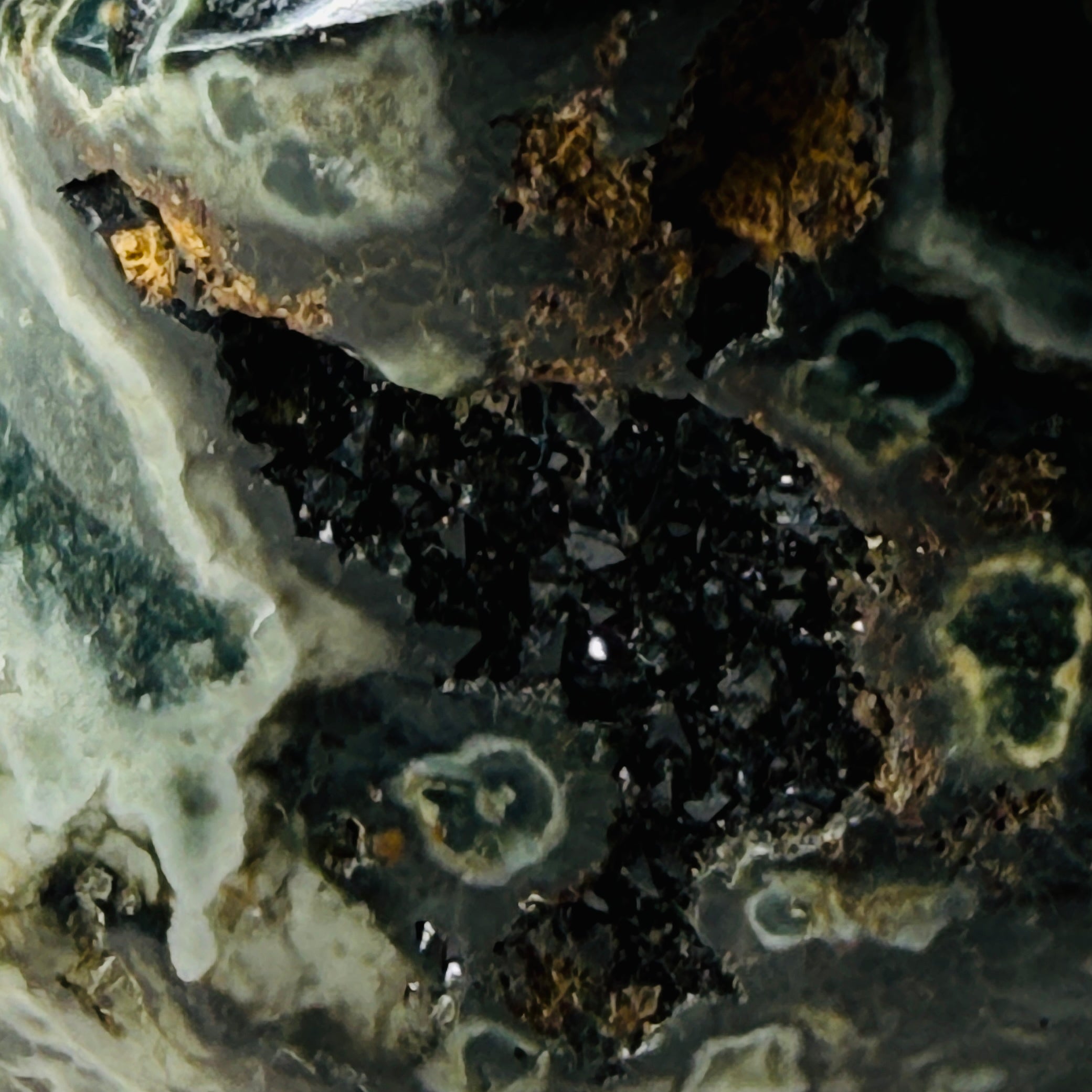 Mystery Jasper Flame Carving – Handpicked Polished Statement Piece (No Sub-Variety Selection) | | Wiccan Center