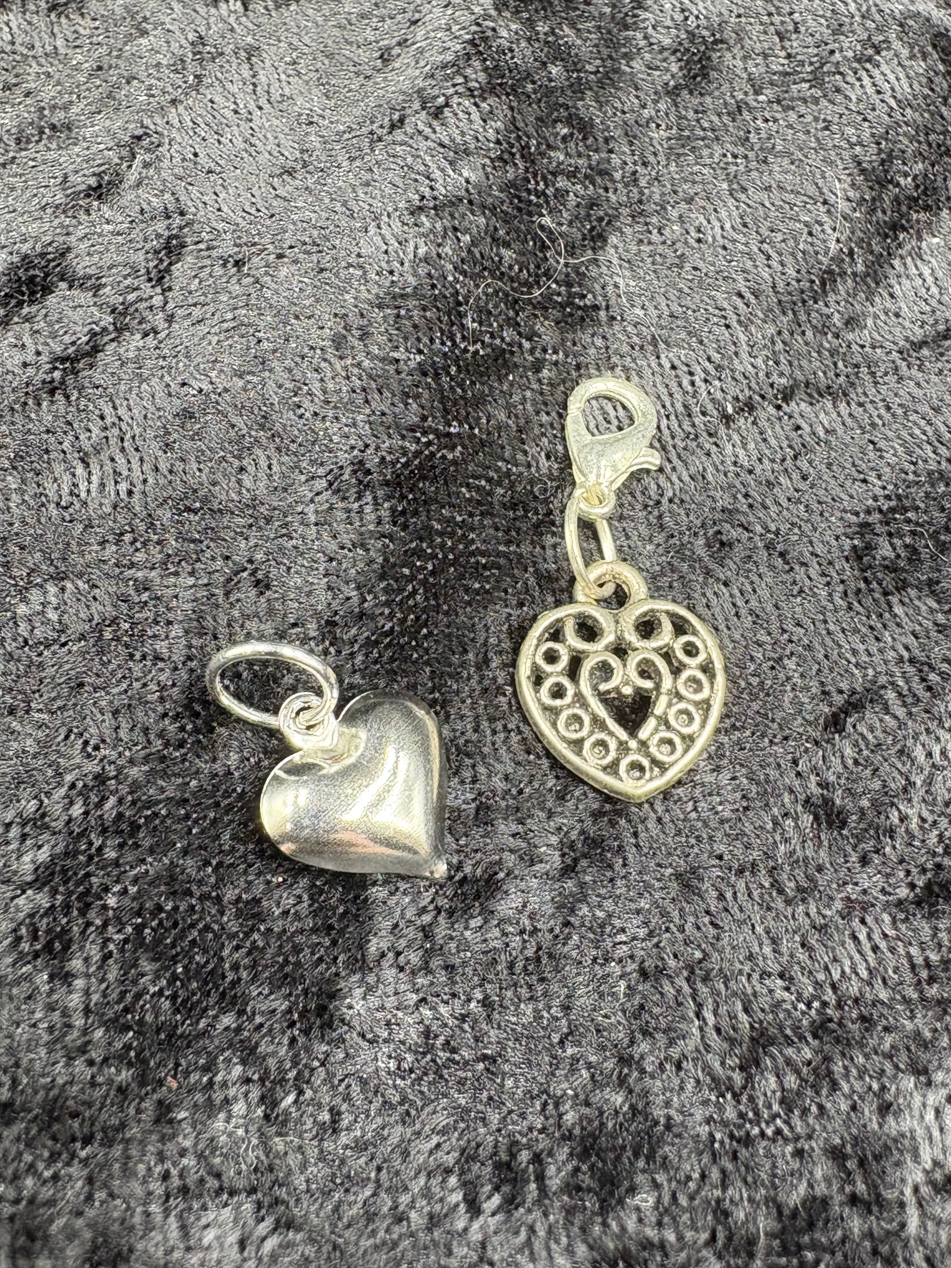 Charm - Heart (2 Pack) | charms | Wiccan Center