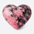 Rhodonite Crystal Heart Carving – Polished Statement Stone | | Wiccan Center