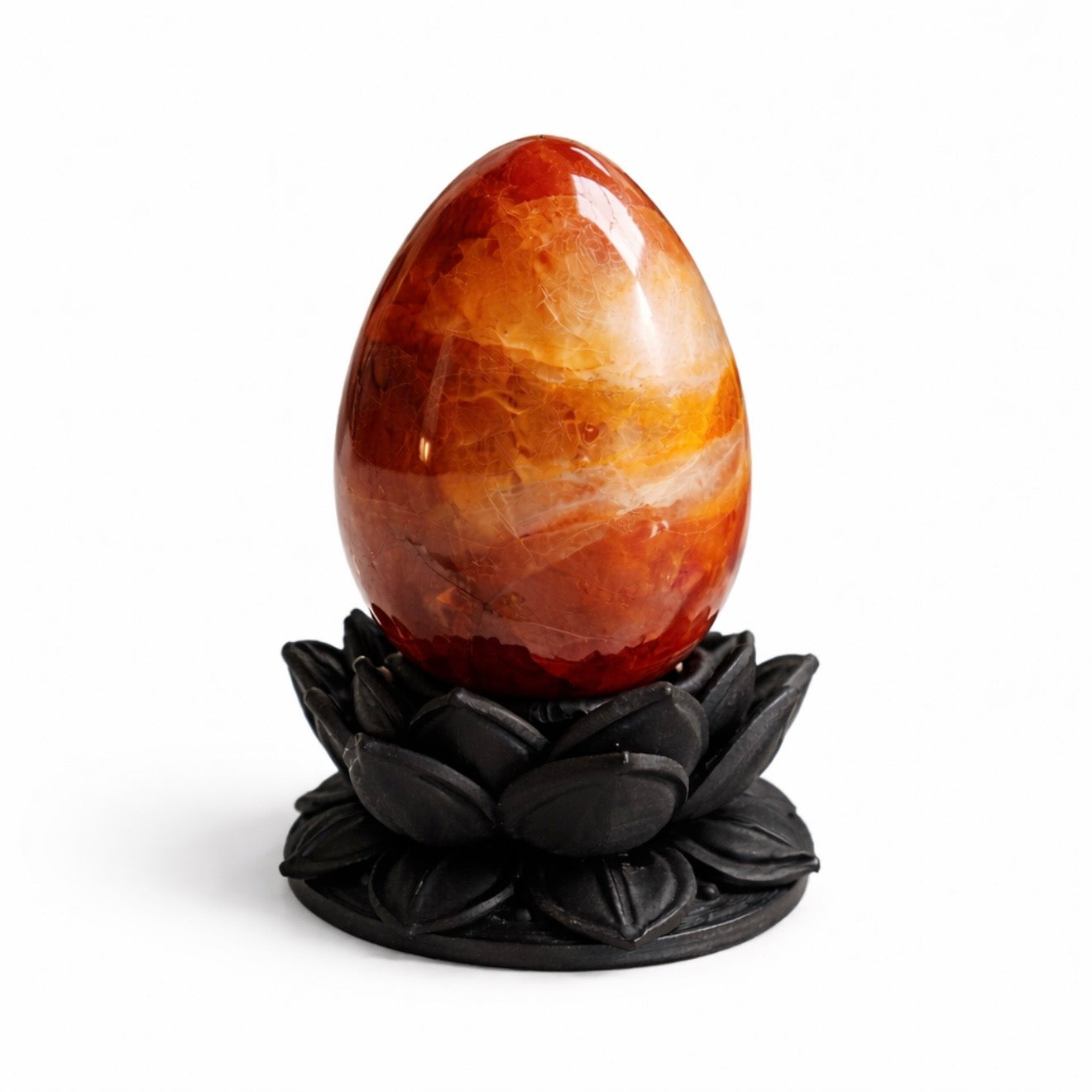 5 LB Carnelian Agate Crystal Egg Carving Mixed Lot – Polished Assortment (No Selection) | | Wiccan Center