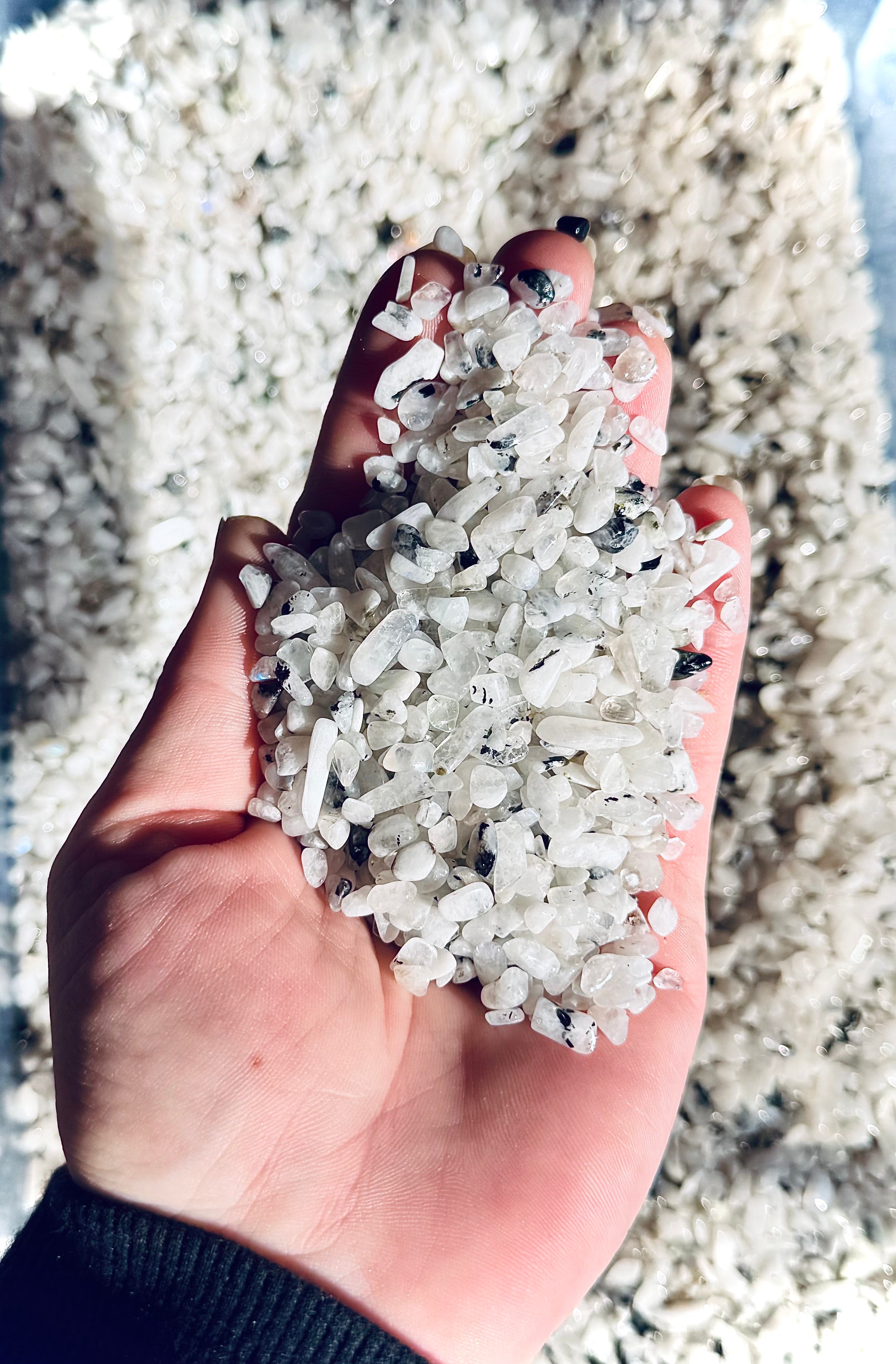 Bulk Crystal Chips, 1 Lb, Rose Quartz, Amethyst, Smoky Quartz, Carnelian, Labradorite, Citrine, Rainbow Moonstone, Black Tourmaline Chips | | Wiccan Center