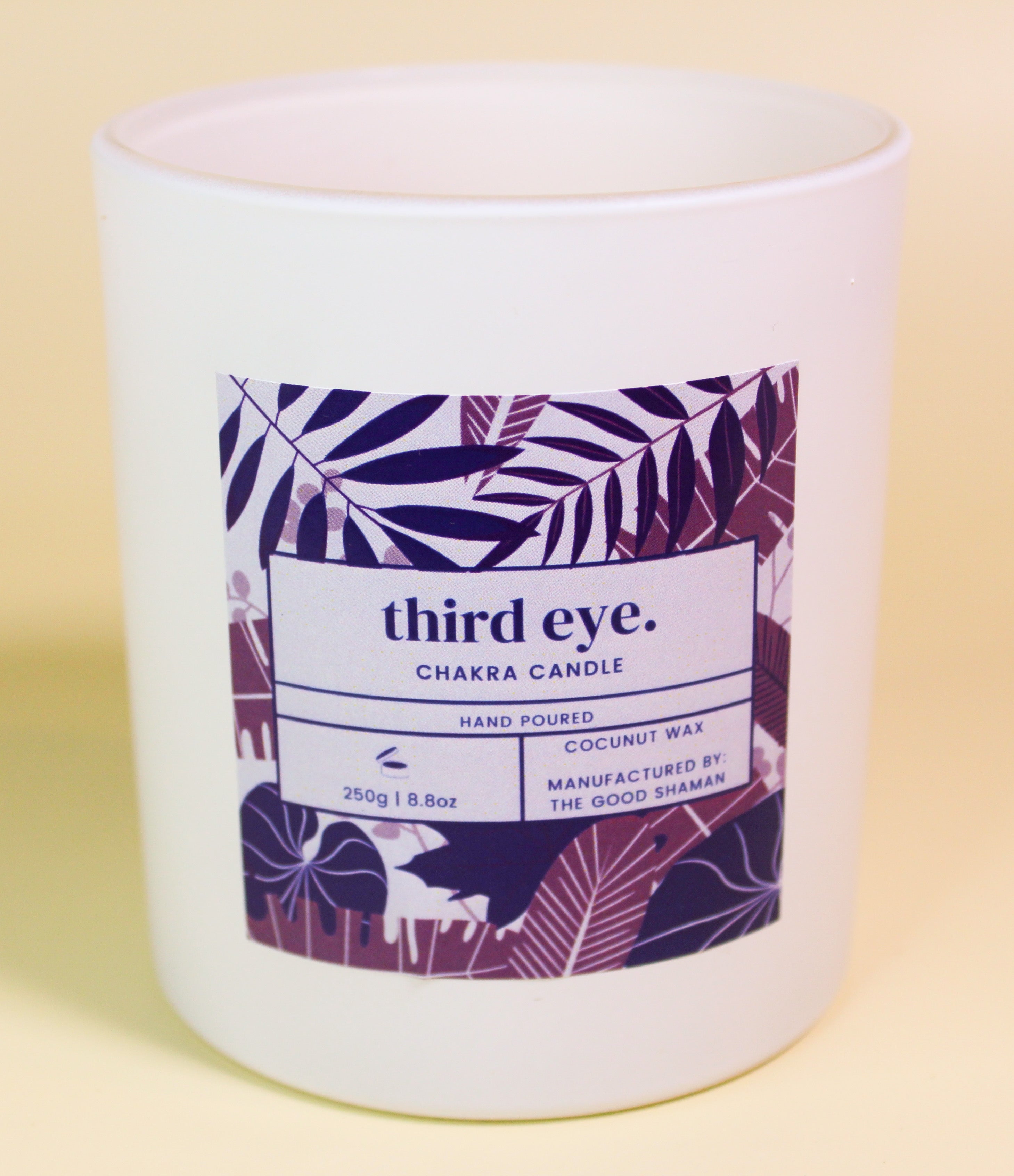 Third Eye Luxe Natural Coconut Wax Chakra Candle | Candles | Wiccan Center
