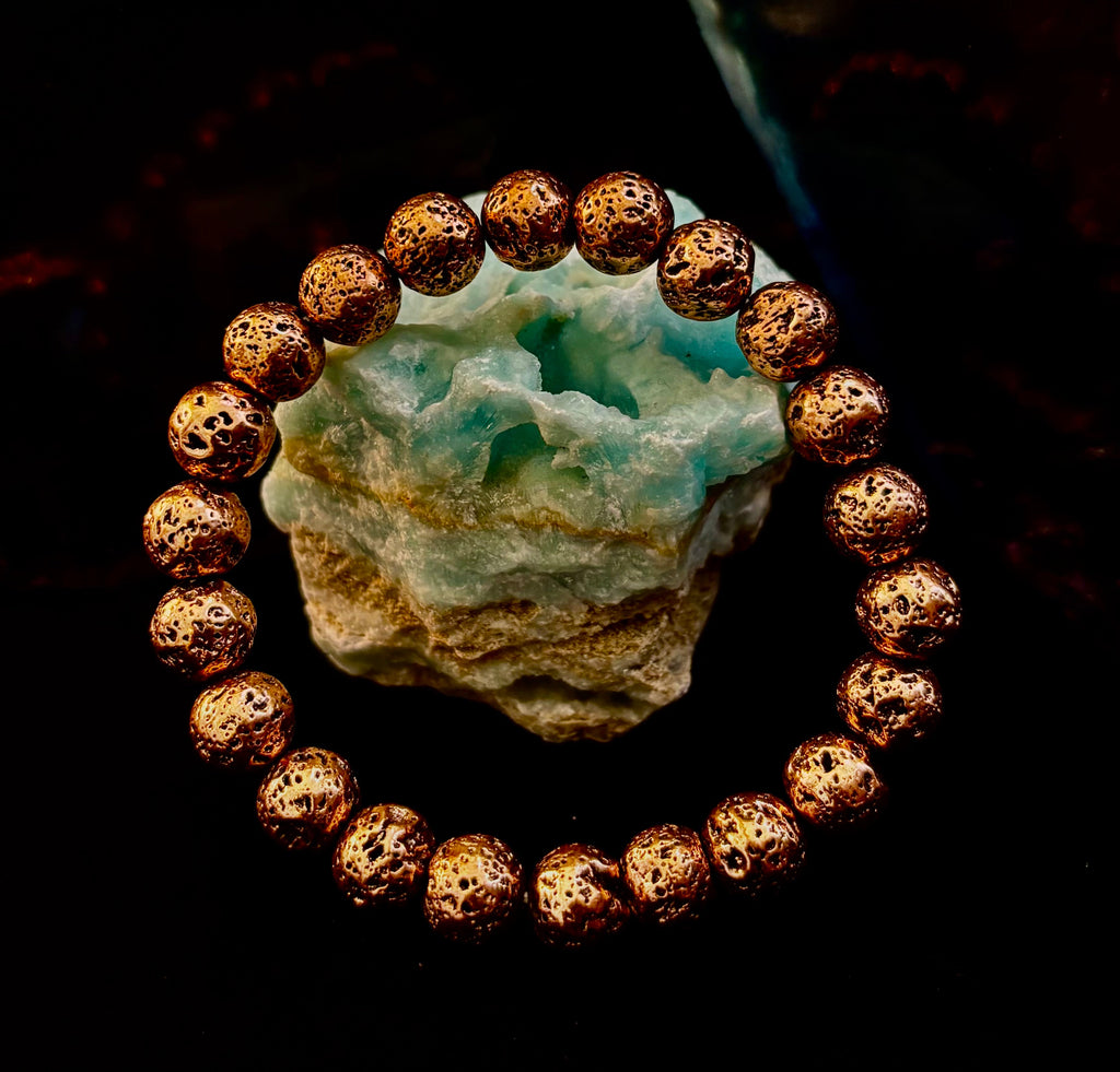 Glow & Go Lava Stack Bracelets – Gold & Silver