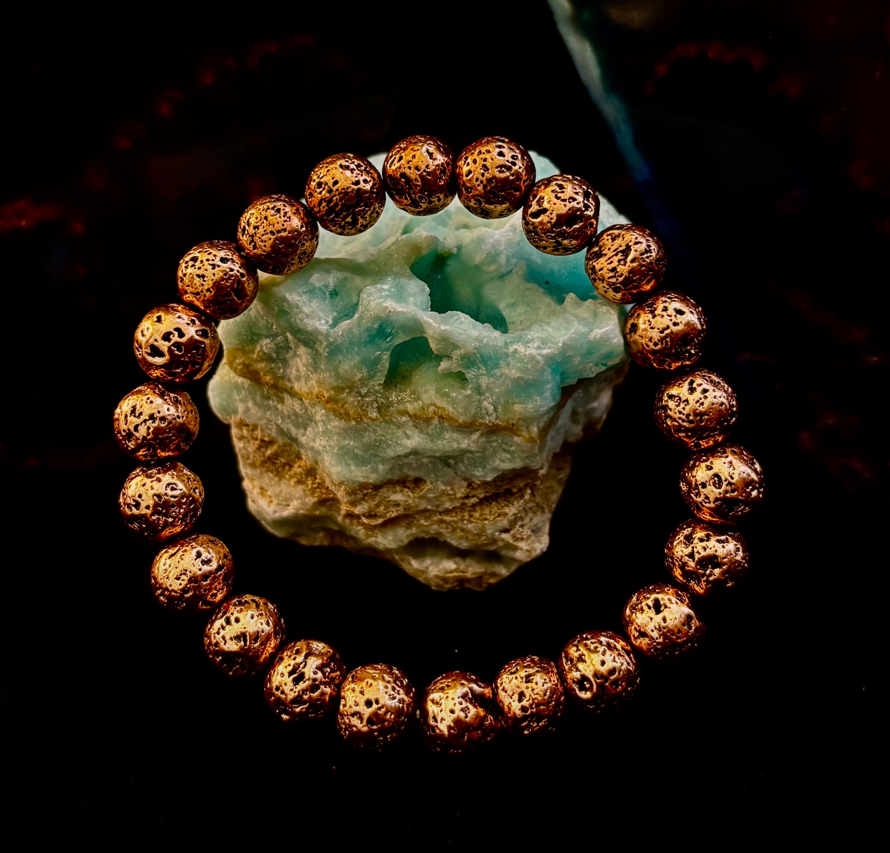 Glow & Go Lava Stack Bracelets – Gold & Silver