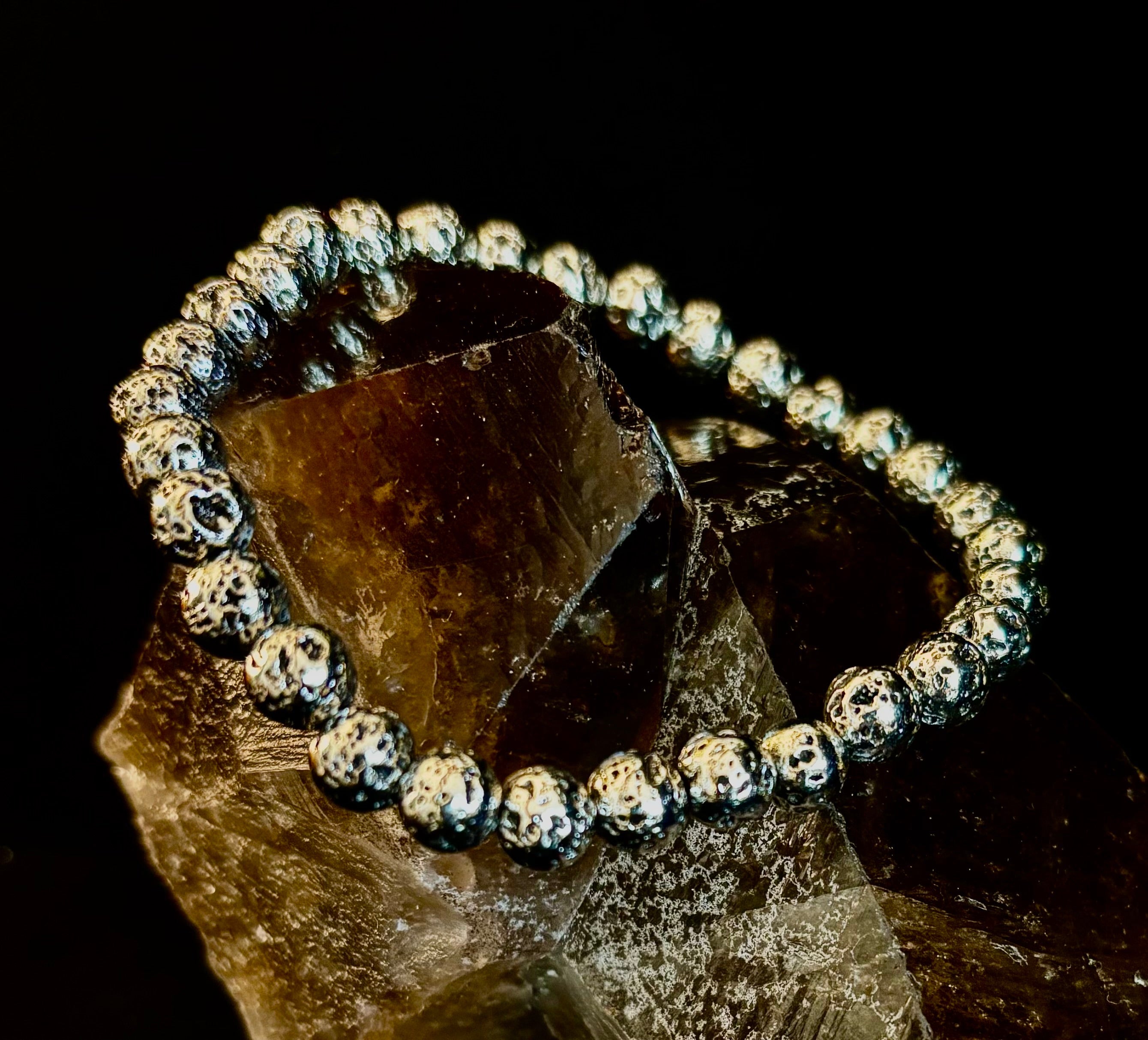 Glow & Go Lava Stack Bracelets – Gold & Silver
