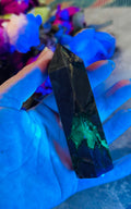 Volcano Agate Towers, UV Fluorescent Green Crystals | CRYSTALS | Wiccan Center
