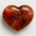 Carnelian Agate Heart Carving (Akik) – Handpicked Crystal Décor | | Wiccan Center