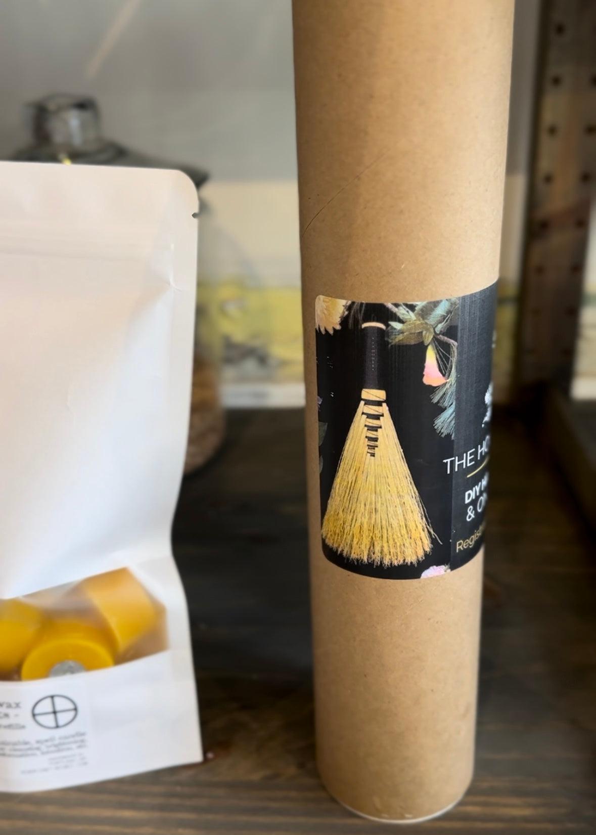 The Wrapped, Hand Wisk, Broom Making Workshop DIY Kit | THoT class | Wiccan Center