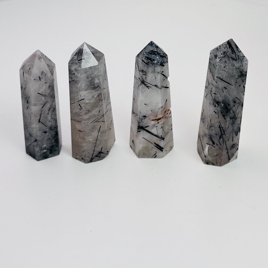 Black Tourmalinated Quartz | | Wiccan Center