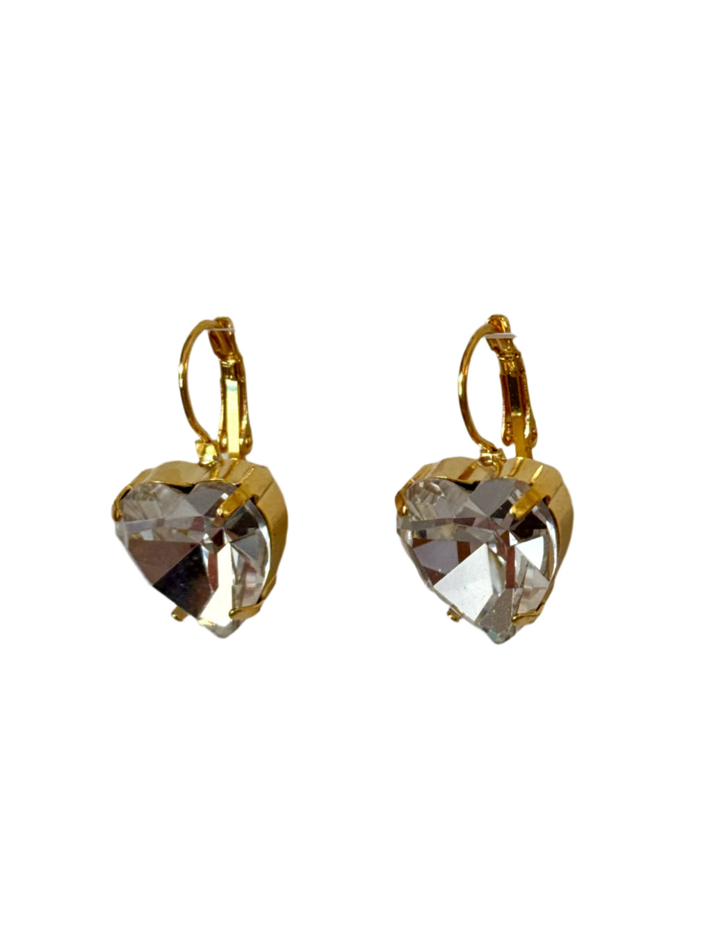 Nora Crystal Heart Earrings