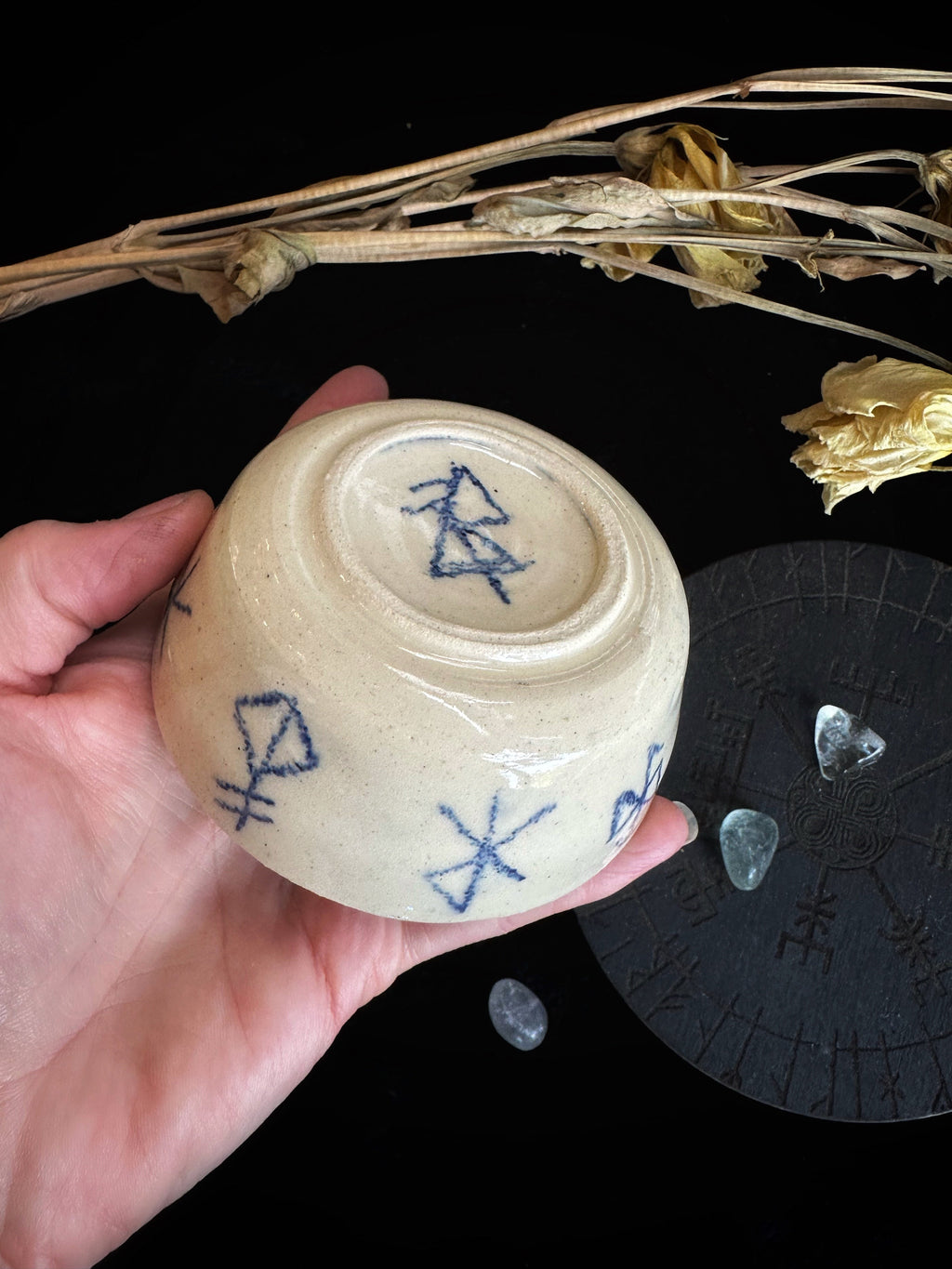 Bind Rune Ceramic Bowls and Vessels | Home and Hearth | Wiccan Center