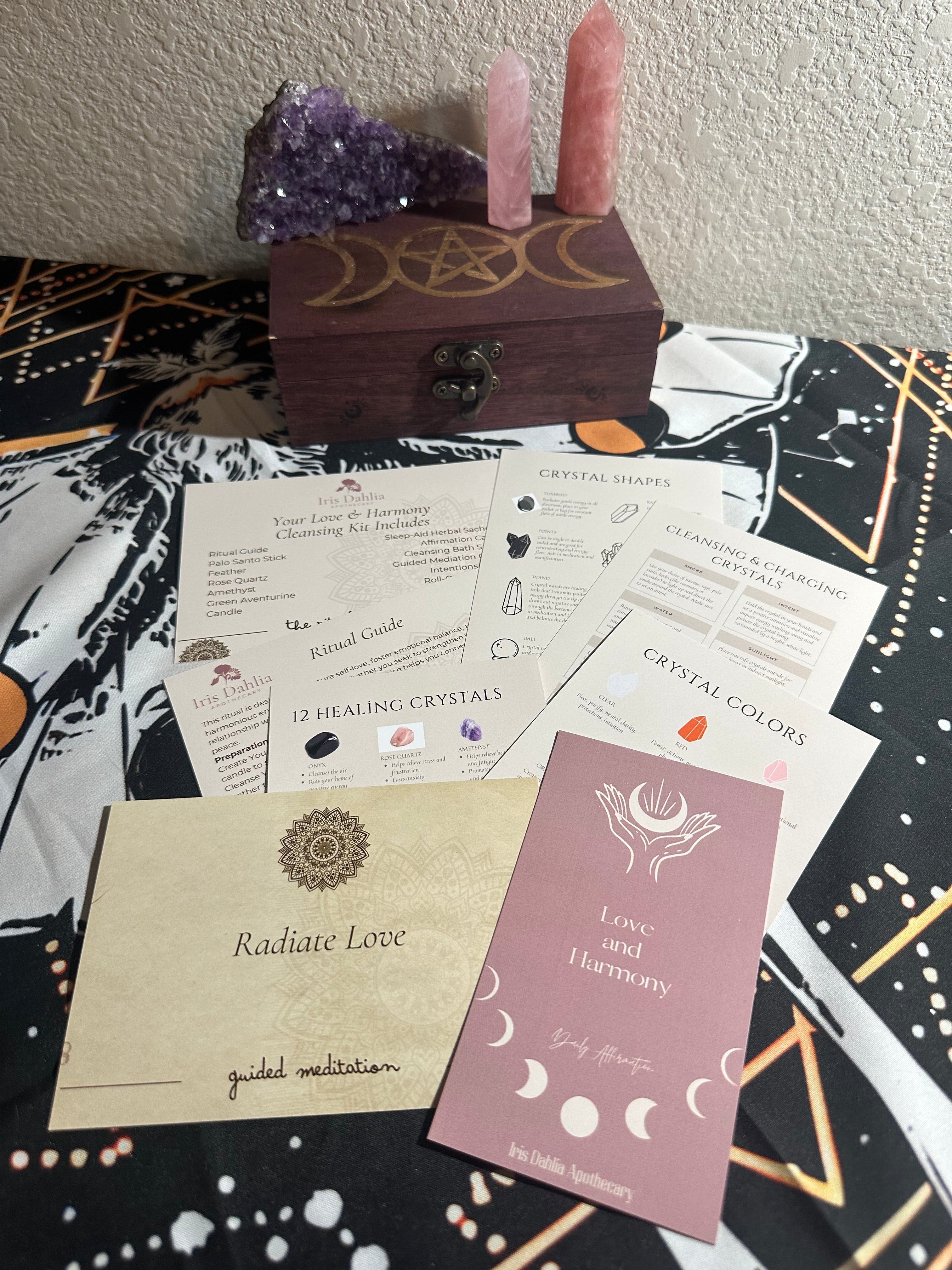 🌿 Spiritual Cleansing Kits – Choose Renewal, Grounding, or Love & Harmony