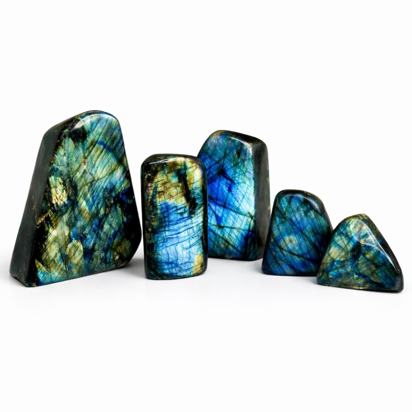 5 LB Labradorite Freeform Mixed Lot – Compact Specimen Assortment (No Selection) | | Wiccan Center