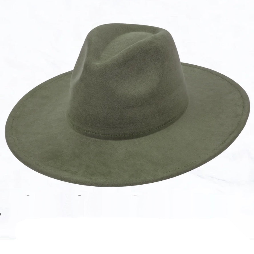 Marabou Blue Spotted Feather & Turquoise Slab Hat Band + Choice of Hat 986a | Hat | Wiccan Center