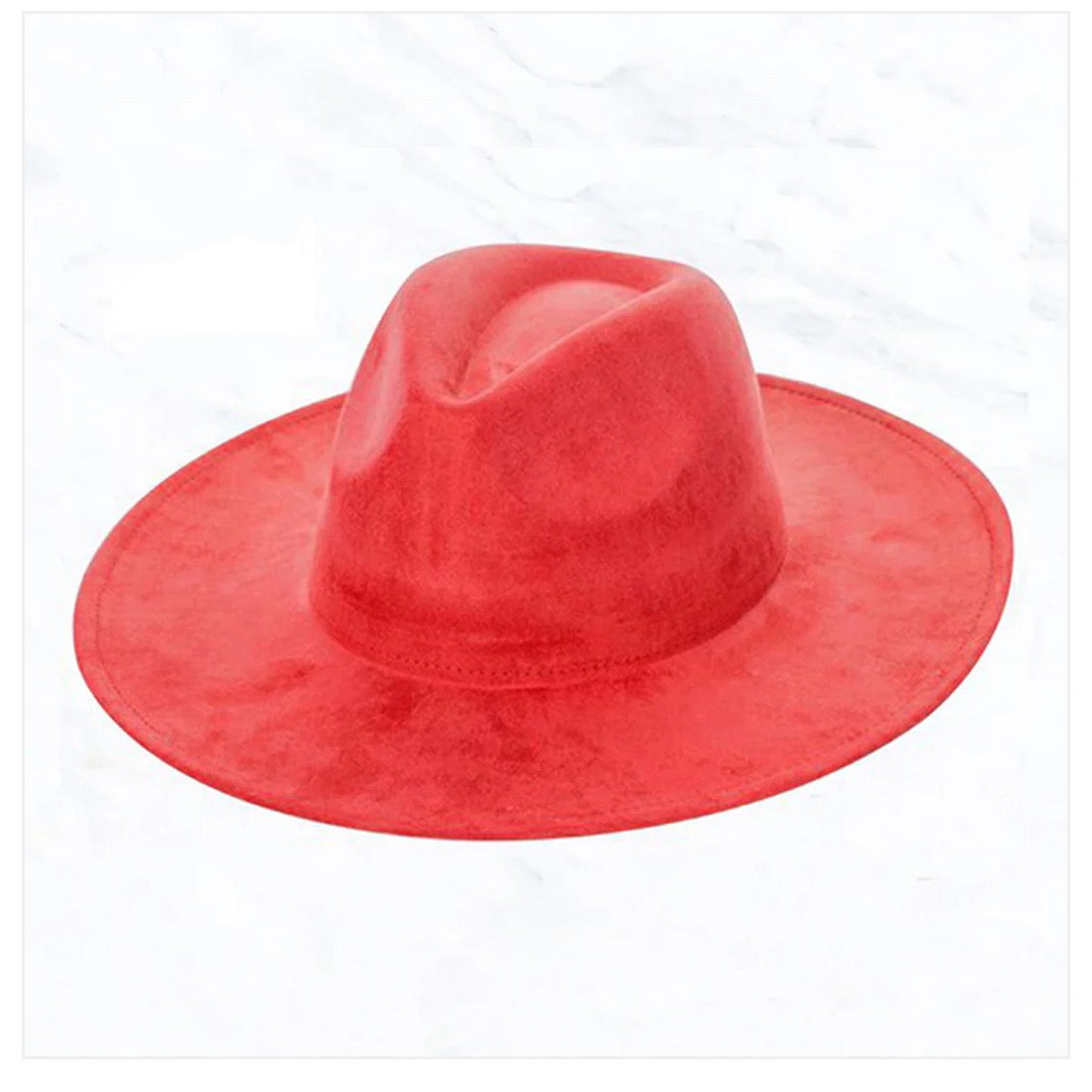 Marabou Blue Spotted Feather & Turquoise Slab Hat Band + Choice of Hat 986a | Hat | Wiccan Center
