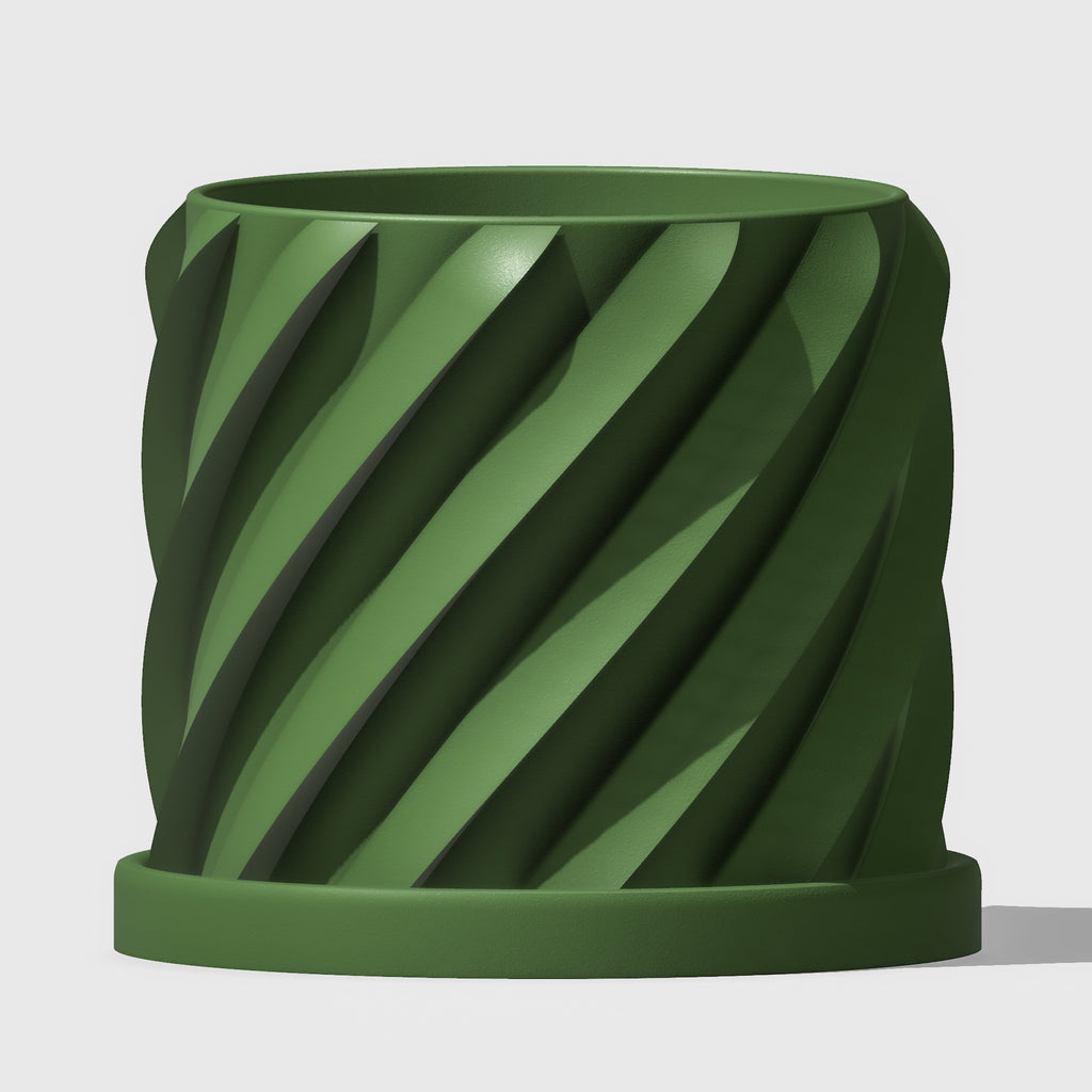 Thicc Spiral Plant Pot | Pots & Planters | Wiccan Center