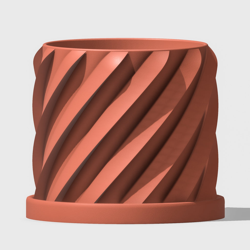 Thicc Spiral Plant Pot | Pots & Planters | Wiccan Center