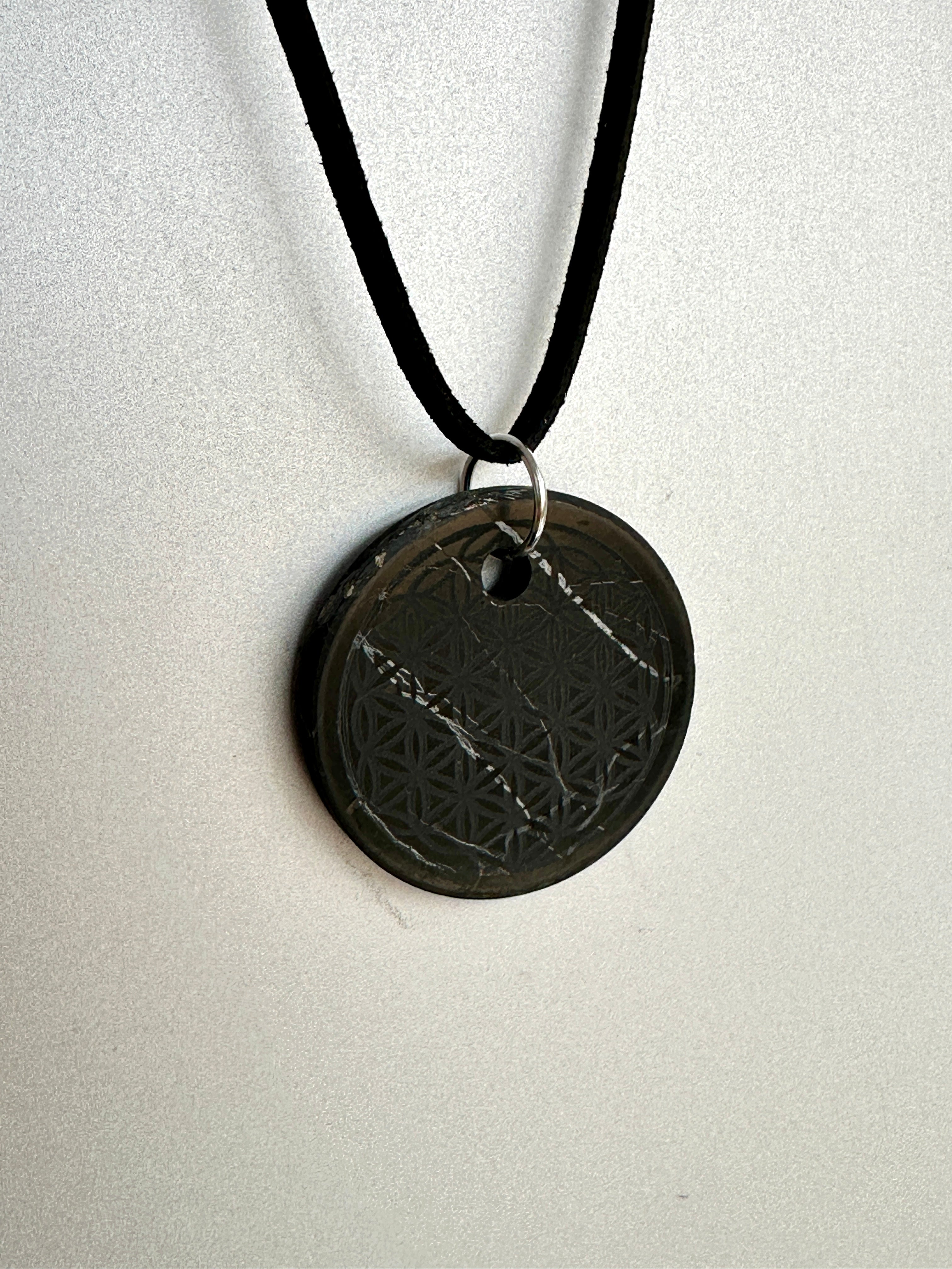 SHUNGITE PENDANTS! HURRY WHILE SUPPLIES LAST! - EMF Protection - Hand Cut Genuine Natural Shungite Pendant High Quality Black Lustrous Gemstone from Russia
