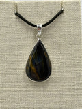Sterling Silver Teardrop Pietersite Pendant | Pendant | Wiccan Center