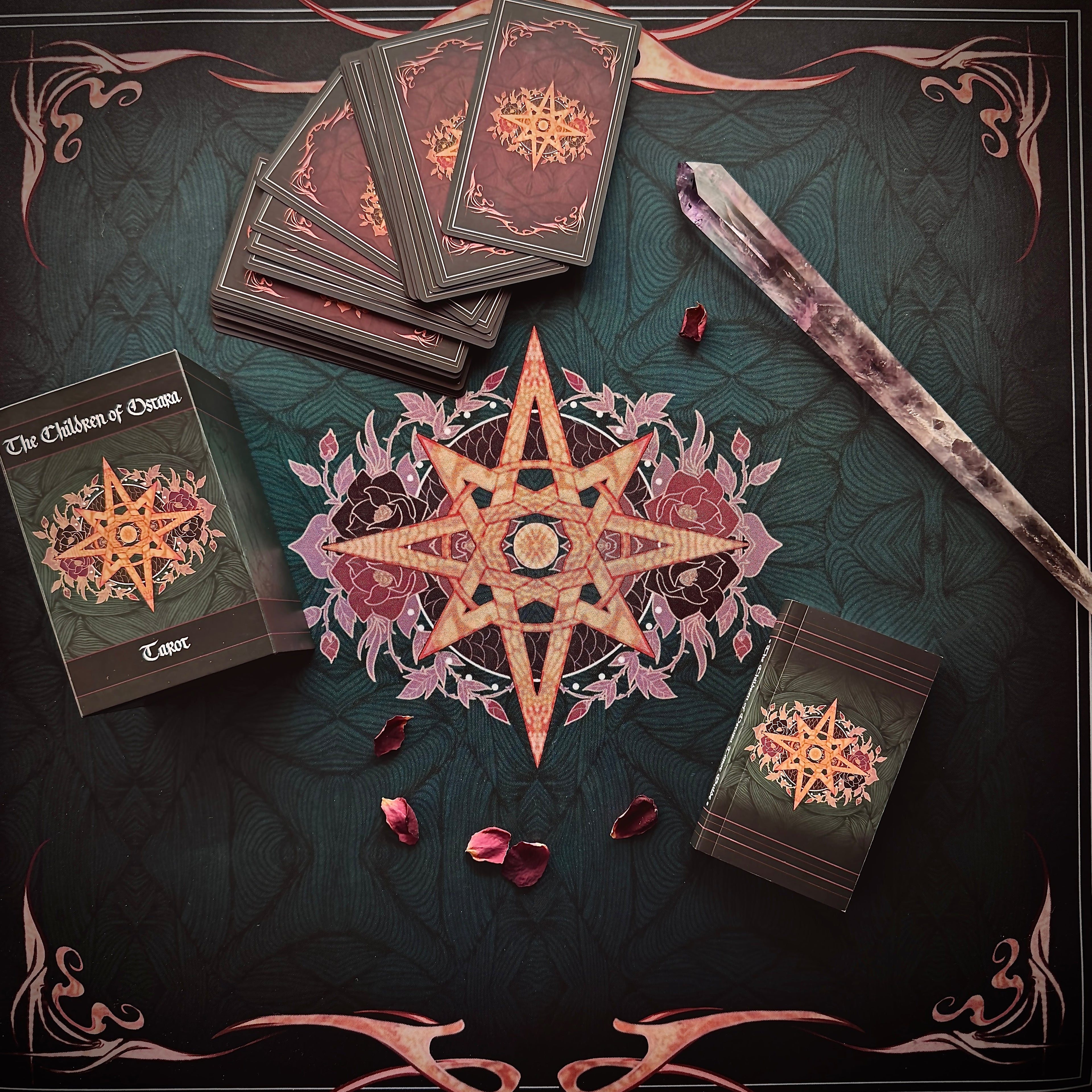 Divination Mat - The Children of Ostara (Medium: 22”X22”)