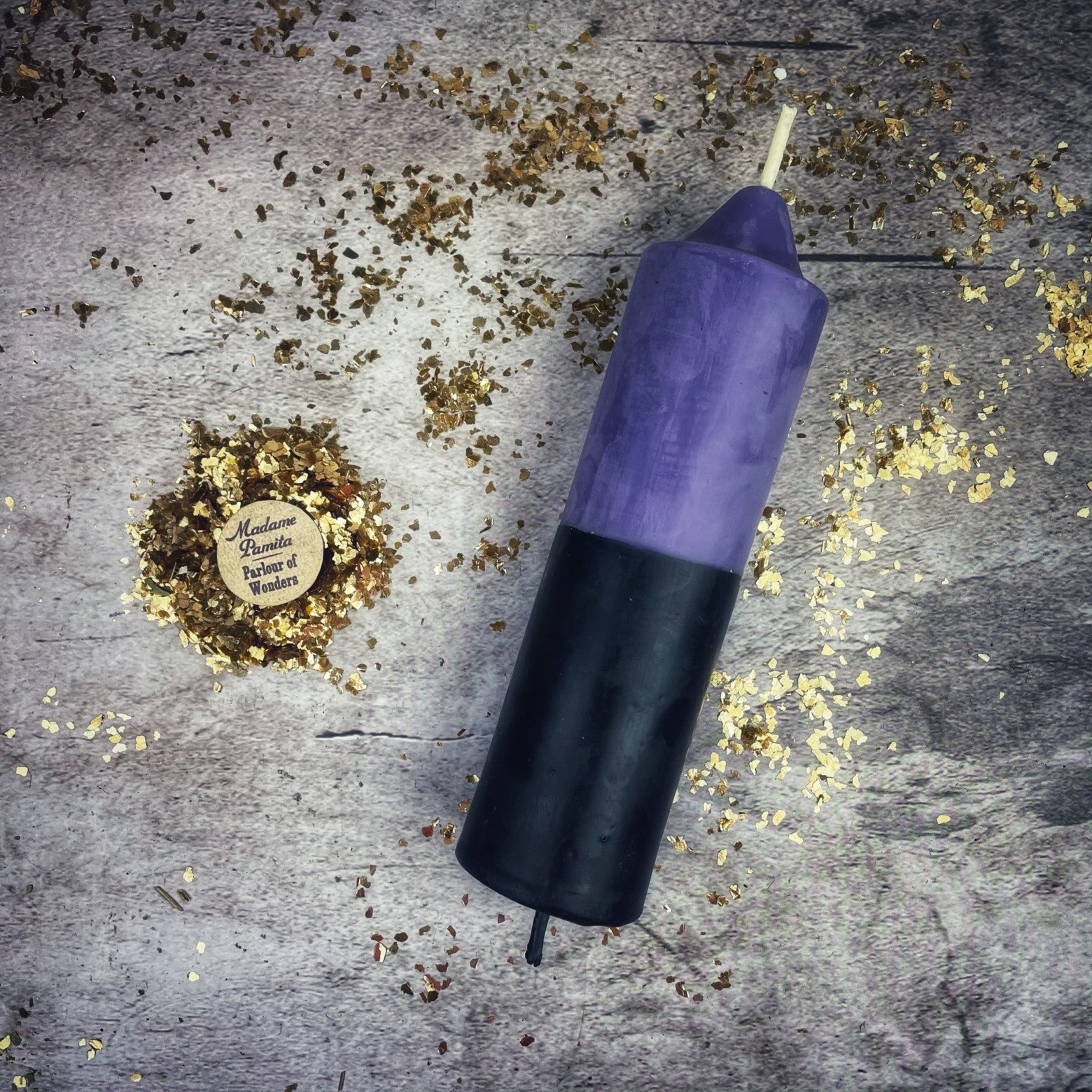 Beeswax Double Action Reversing Spell Candle - Protection & Curse Reversal Magic | Beeswax Candle | Wiccan Center