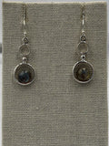 Sterling Silver Double Bubble Labradorite Dangle Earrings | Earrings | Wiccan Center