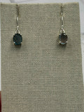 Sterling Silver Oval Labradorite Dangle Earrings | Earrings | Wiccan Center