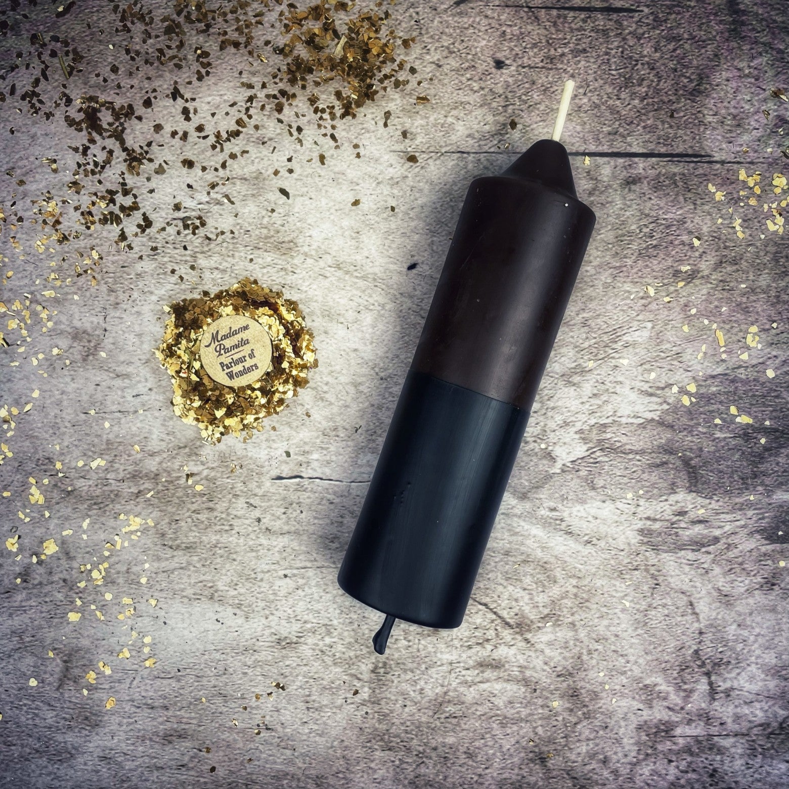 Beeswax Double Action Reversing Spell Candle - Protection & Curse Reversal Magic | Beeswax Candle | Wiccan Center