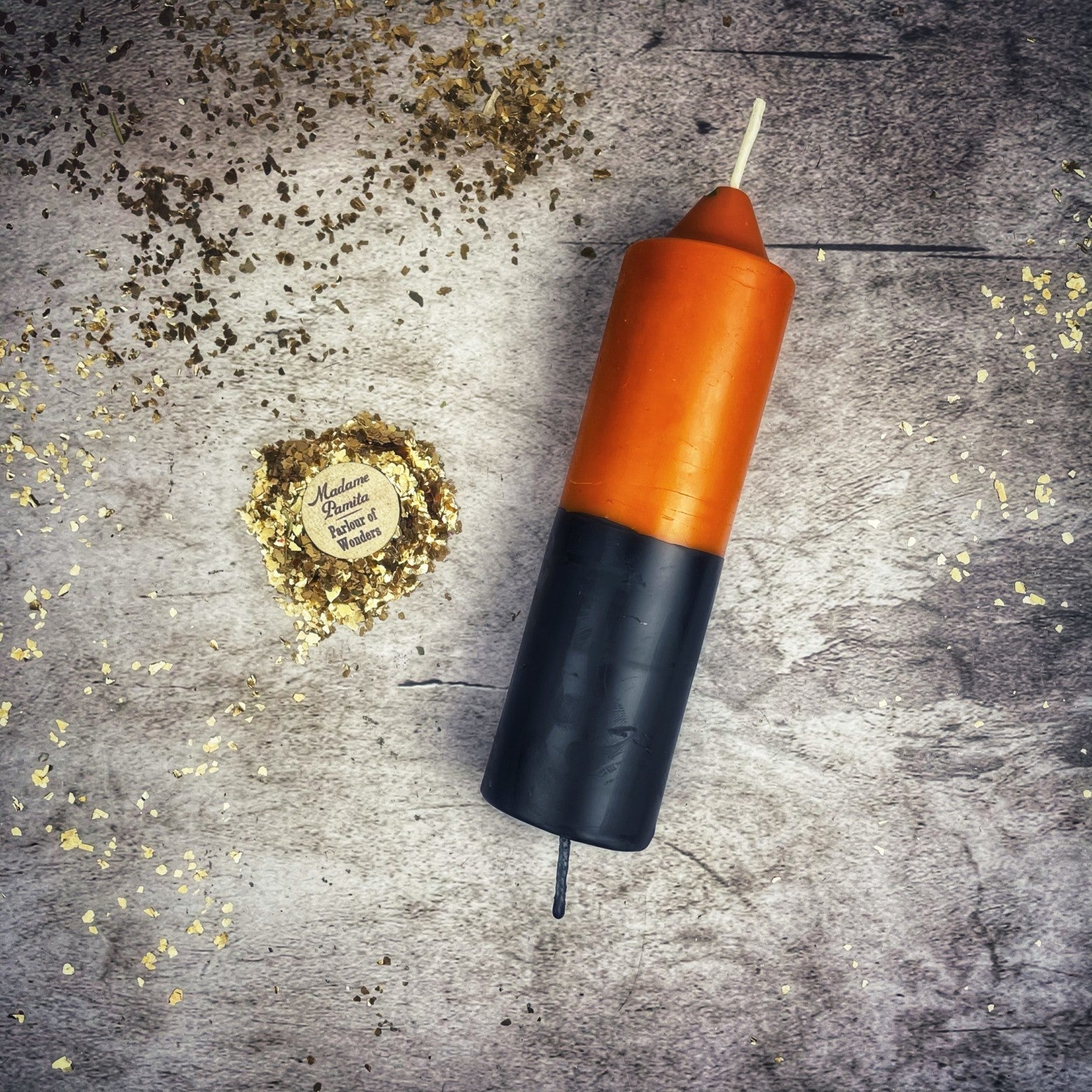 Beeswax Double Action Reversing Spell Candle - Protection & Curse Reversal Magic | Beeswax Candle | Wiccan Center