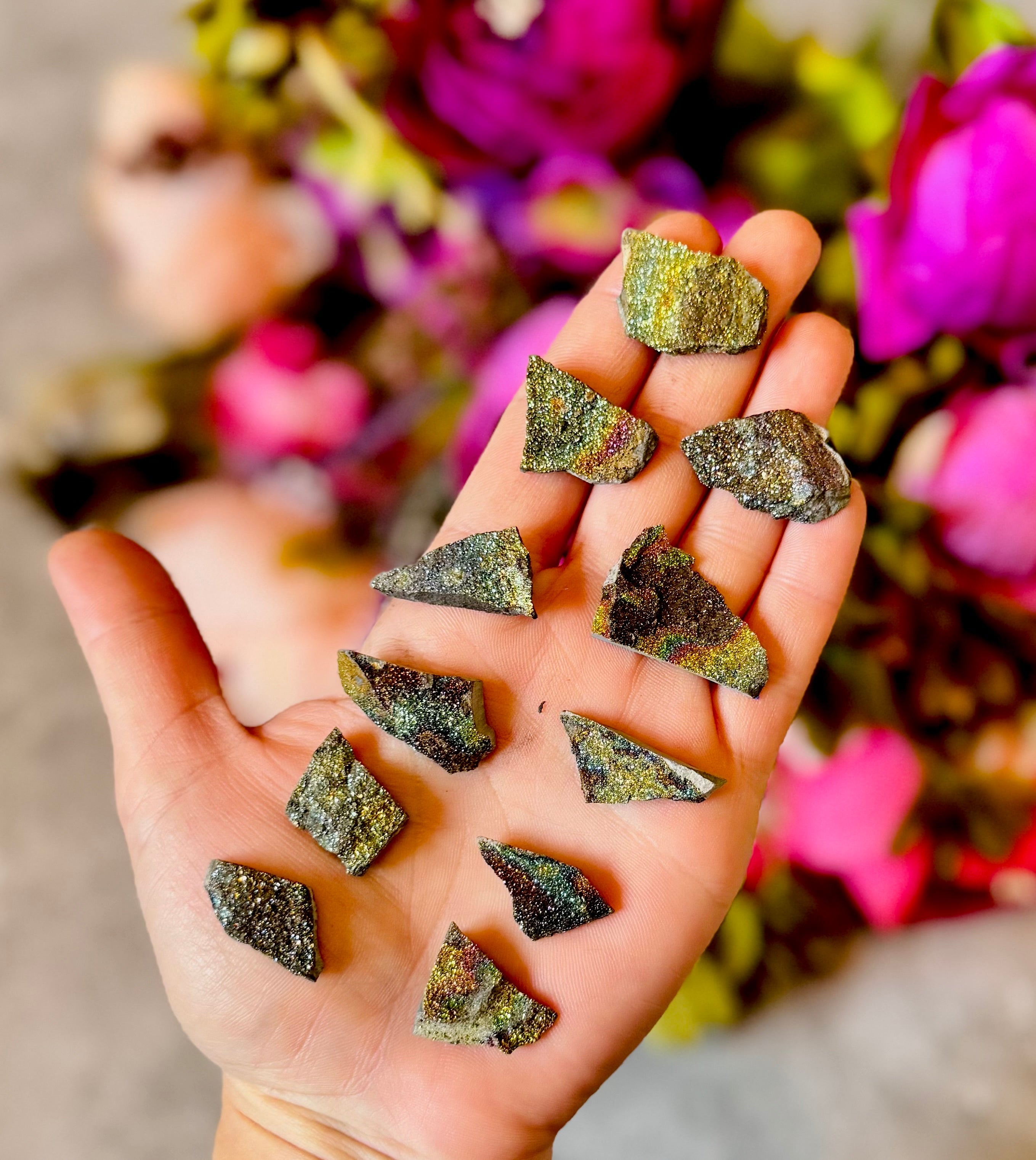 Rainbow Pyrite, Iridescent Pyrite From Ulyanovsk, Russia | | Wiccan Center