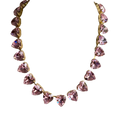 Grace Pink Heart Necklace