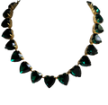 Grace Emerald Green Heart Necklace