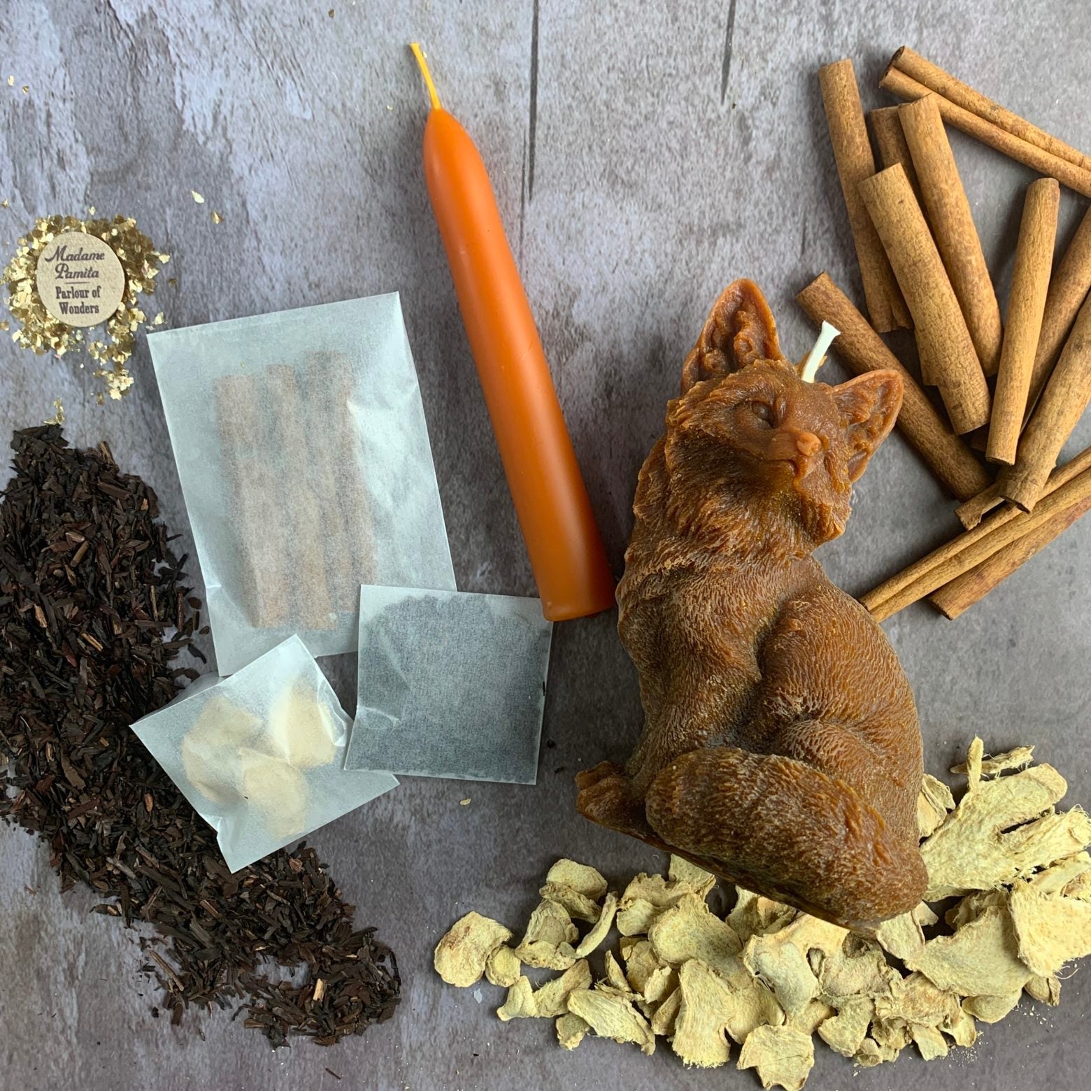 Fast Fox Candle Spell Kit - Quick Results & Cunning | Candle Spell Kit | Wiccan Center