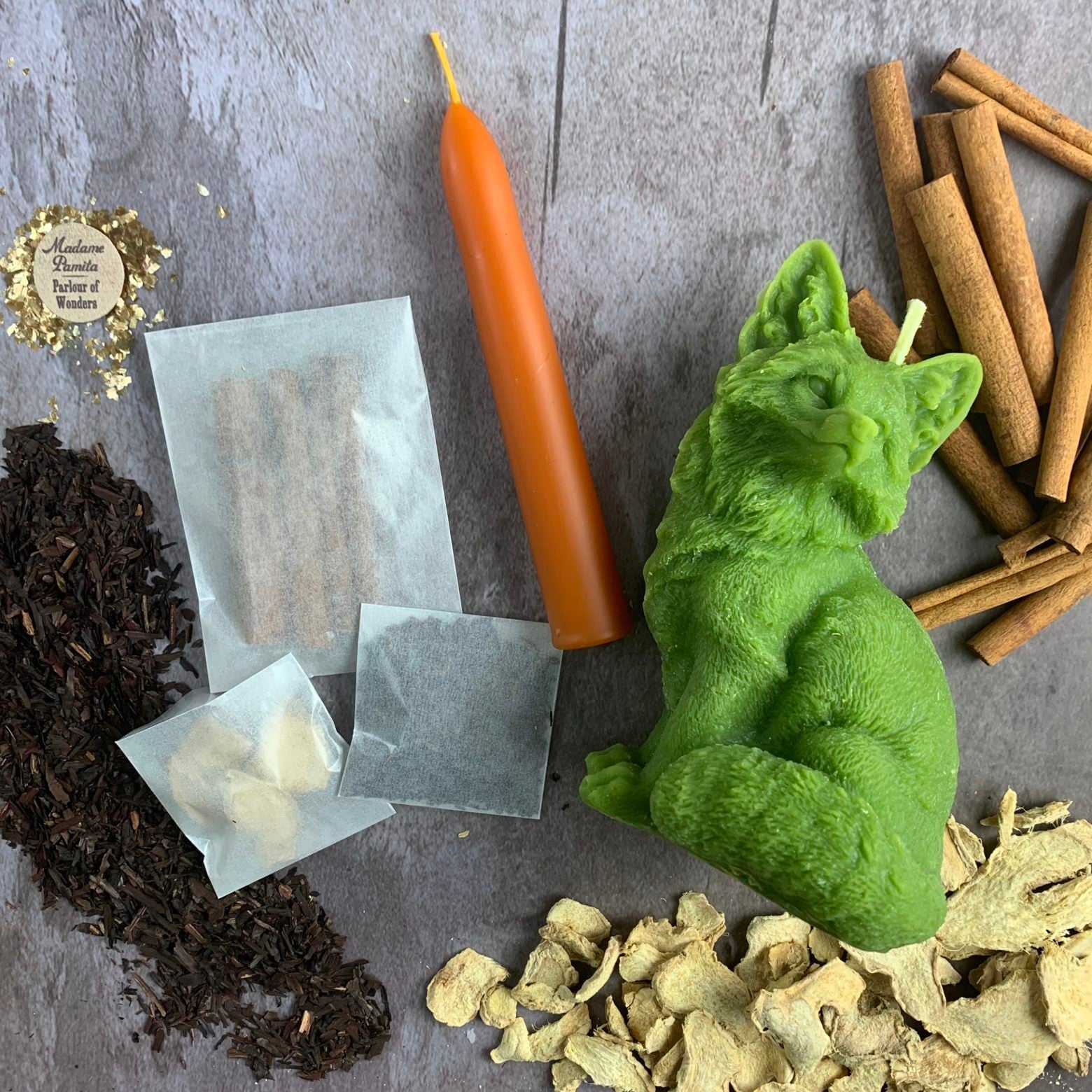 Fast Fox Candle Spell Kit - Quick Results & Cunning | Candle Spell Kit | Wiccan Center