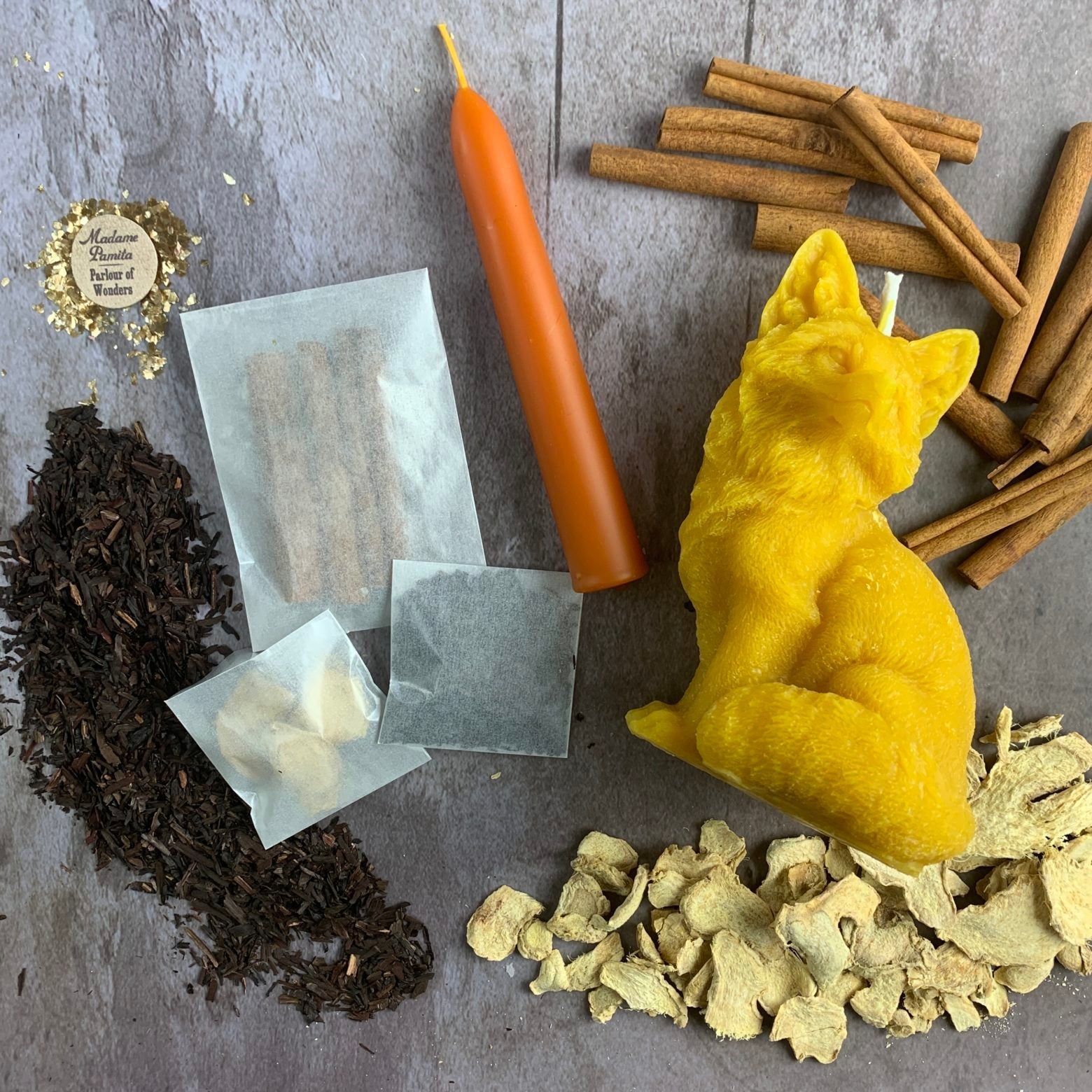 Fast Fox Candle Spell Kit - Quick Results & Cunning | Candle Spell Kit | Wiccan Center