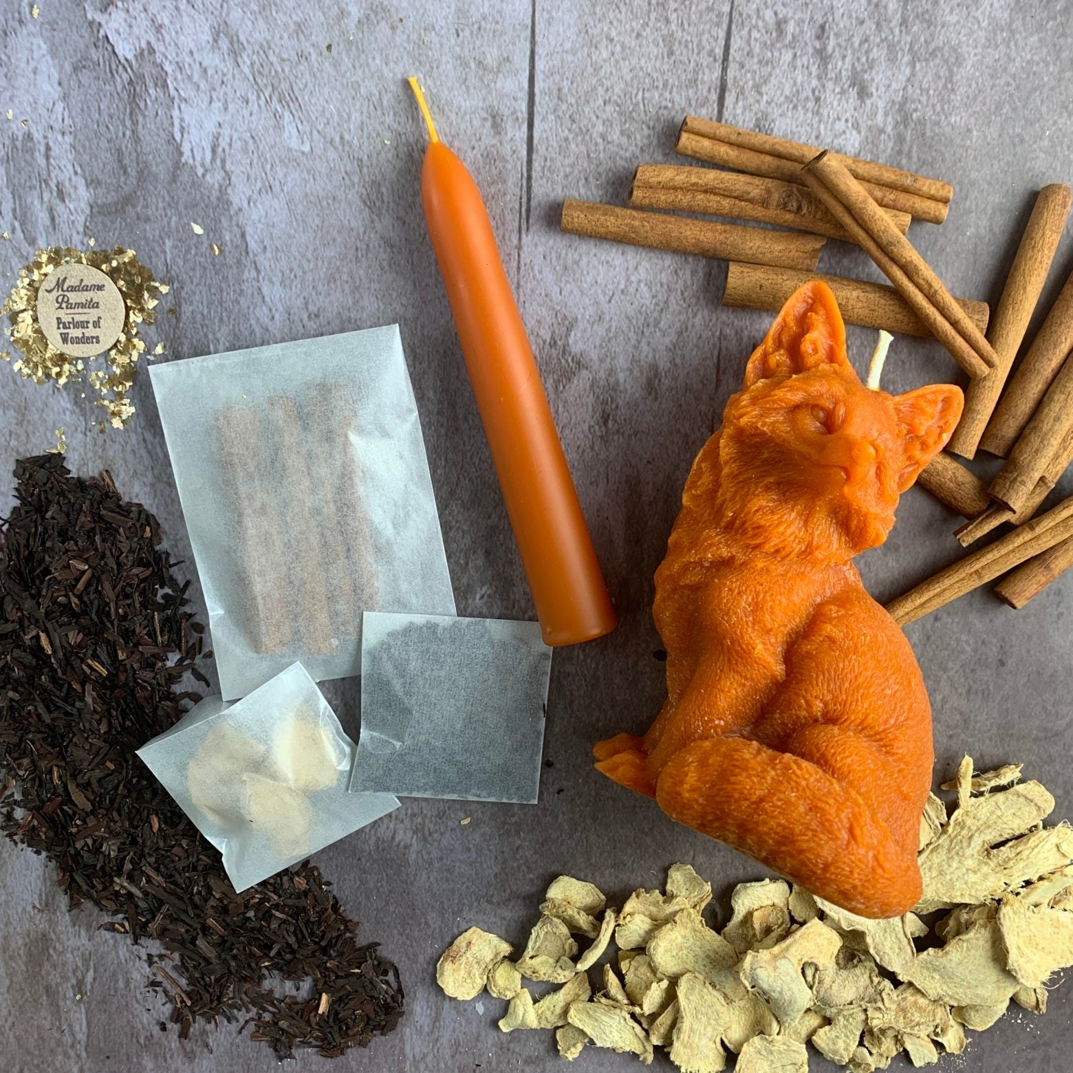 Fast Fox Candle Spell Kit - Quick Results & Cunning | Candle Spell Kit | Wiccan Center