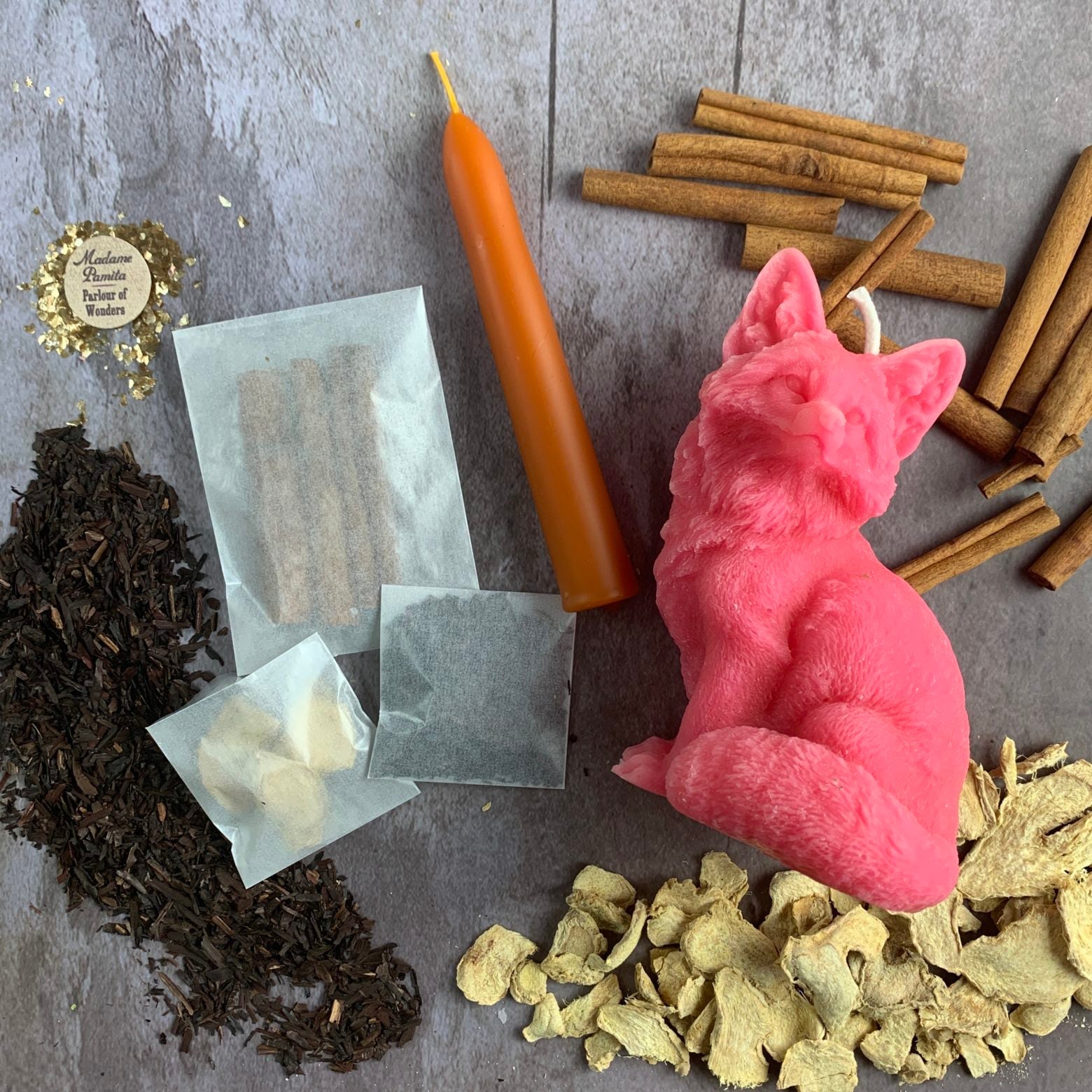 Fast Fox Candle Spell Kit - Quick Results & Cunning | Candle Spell Kit | Wiccan Center