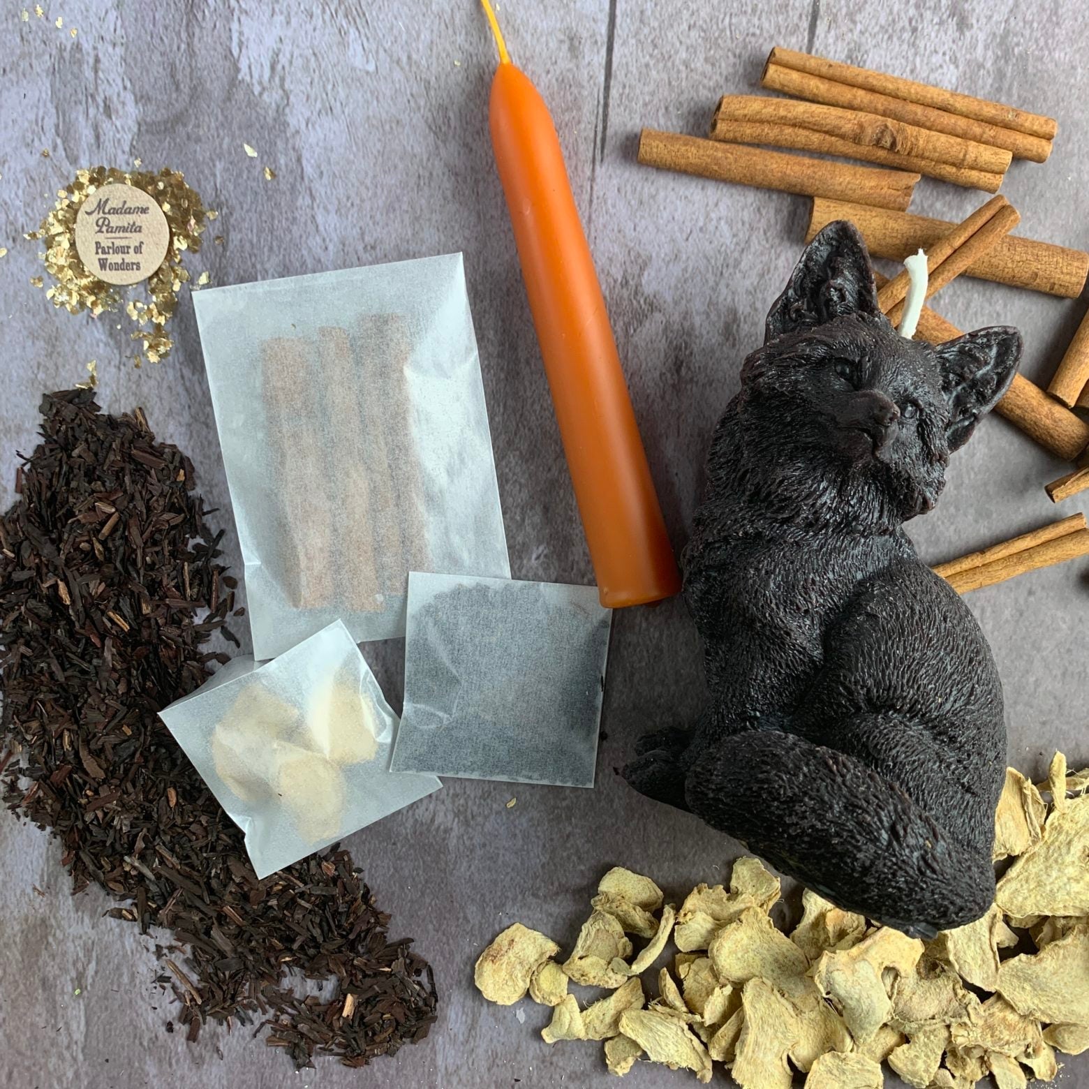 Fast Fox Candle Spell Kit - Quick Results & Cunning | Candle Spell Kit | Wiccan Center