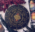 Wooden Decan Wheel of The Year