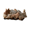 Heulandite & Calcite Cluster