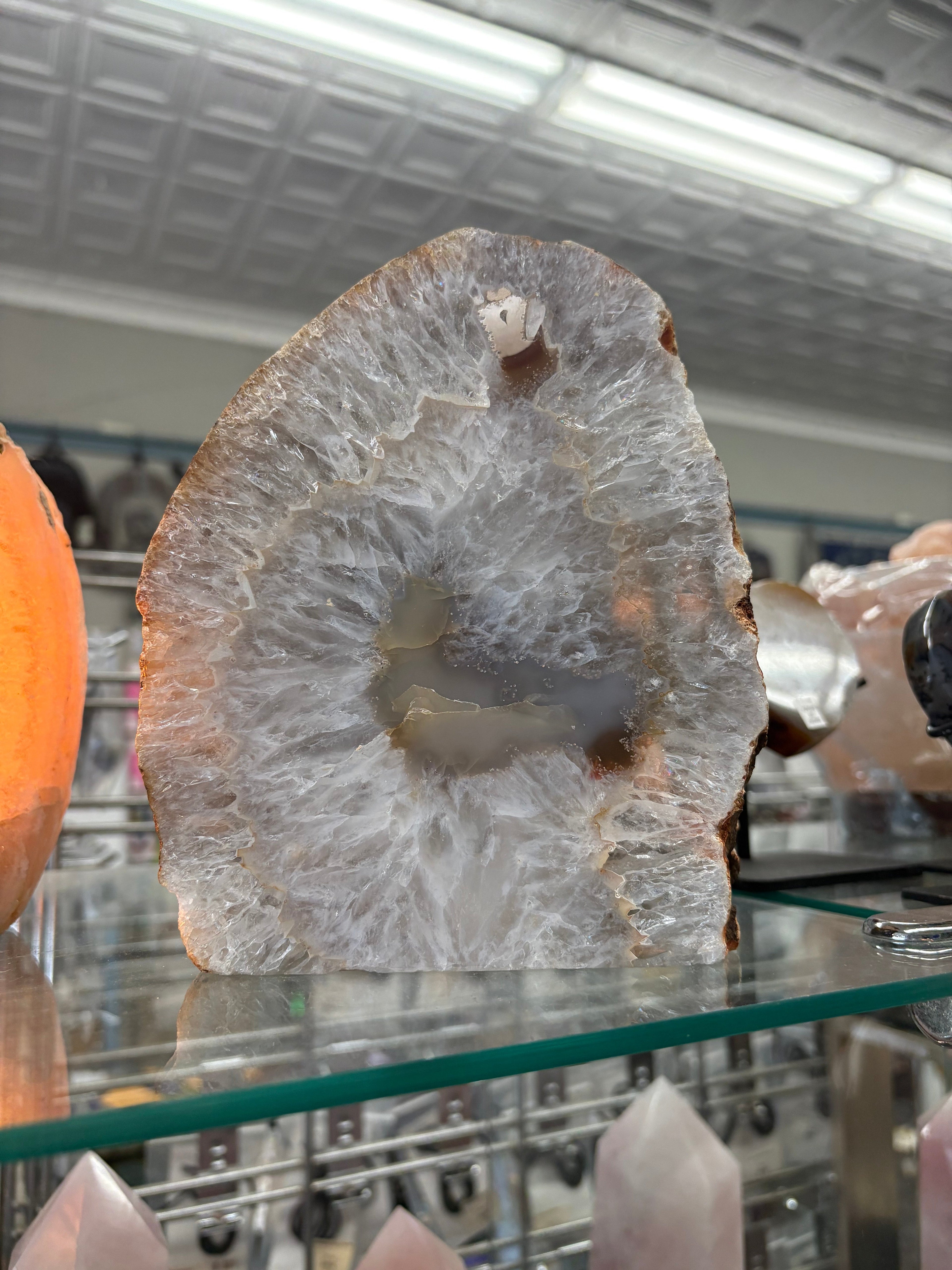 Geode Lamp (7"H) | Lights | Wiccan Center