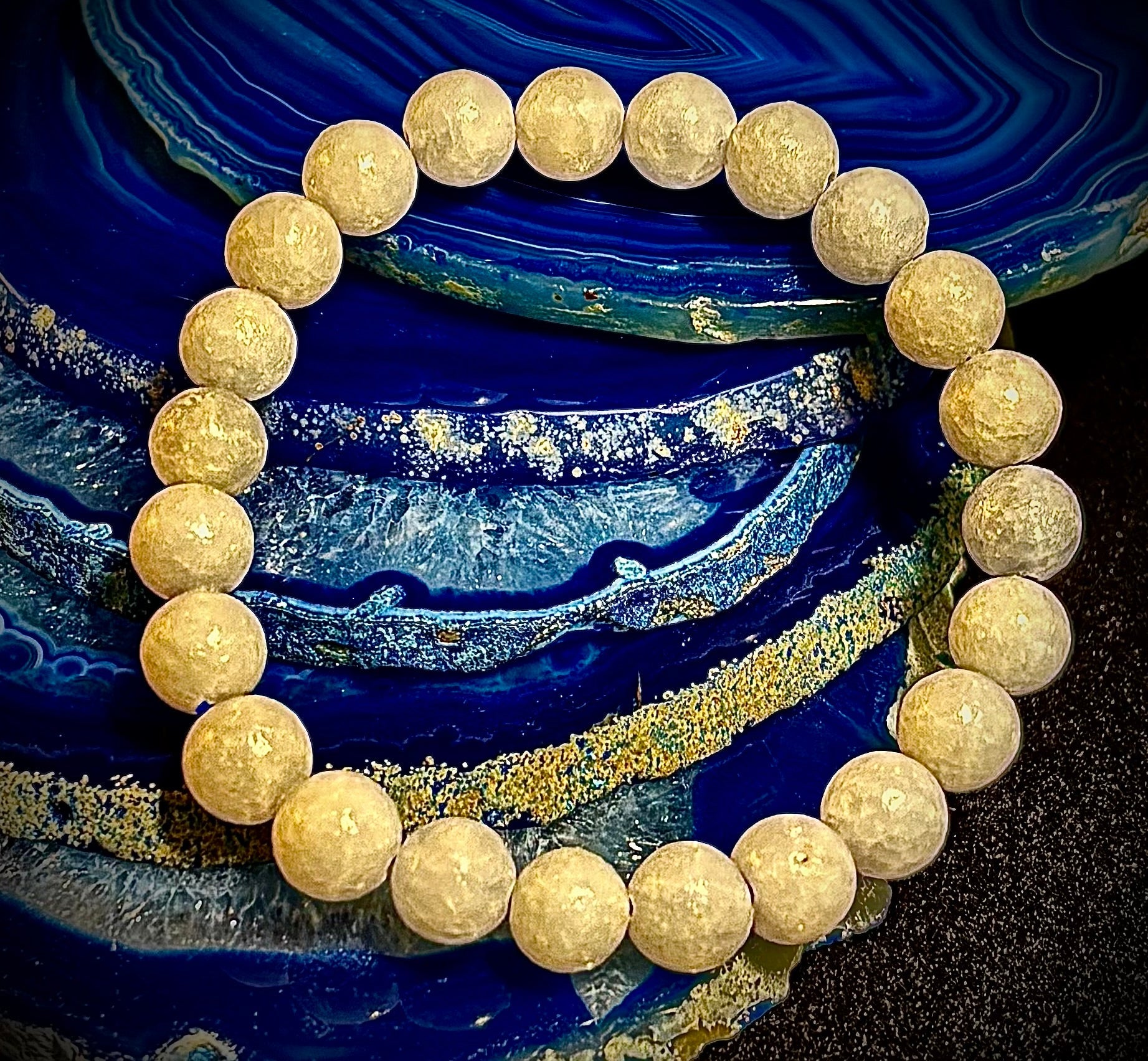 Heavenly Calm Celestite Bracelet (Celestine Bracelet)